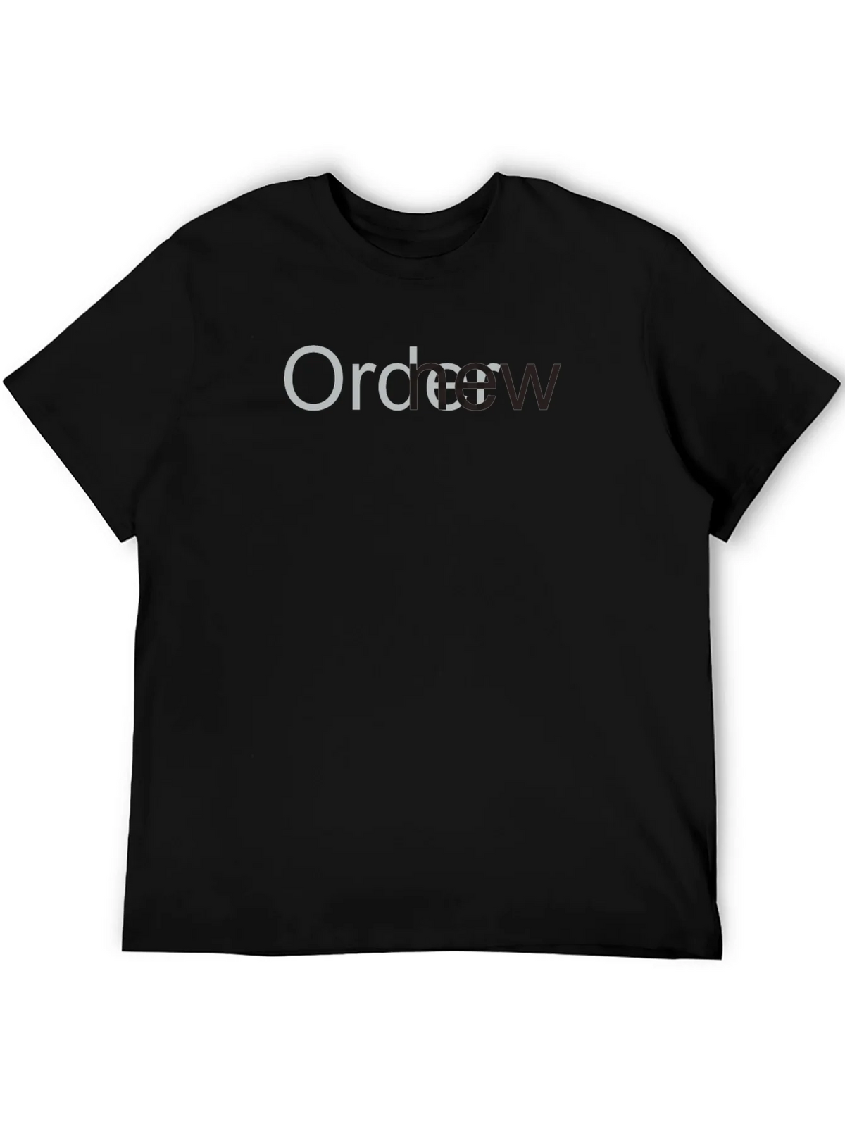 Order Now Black Crewneck T-Shirt product image 5