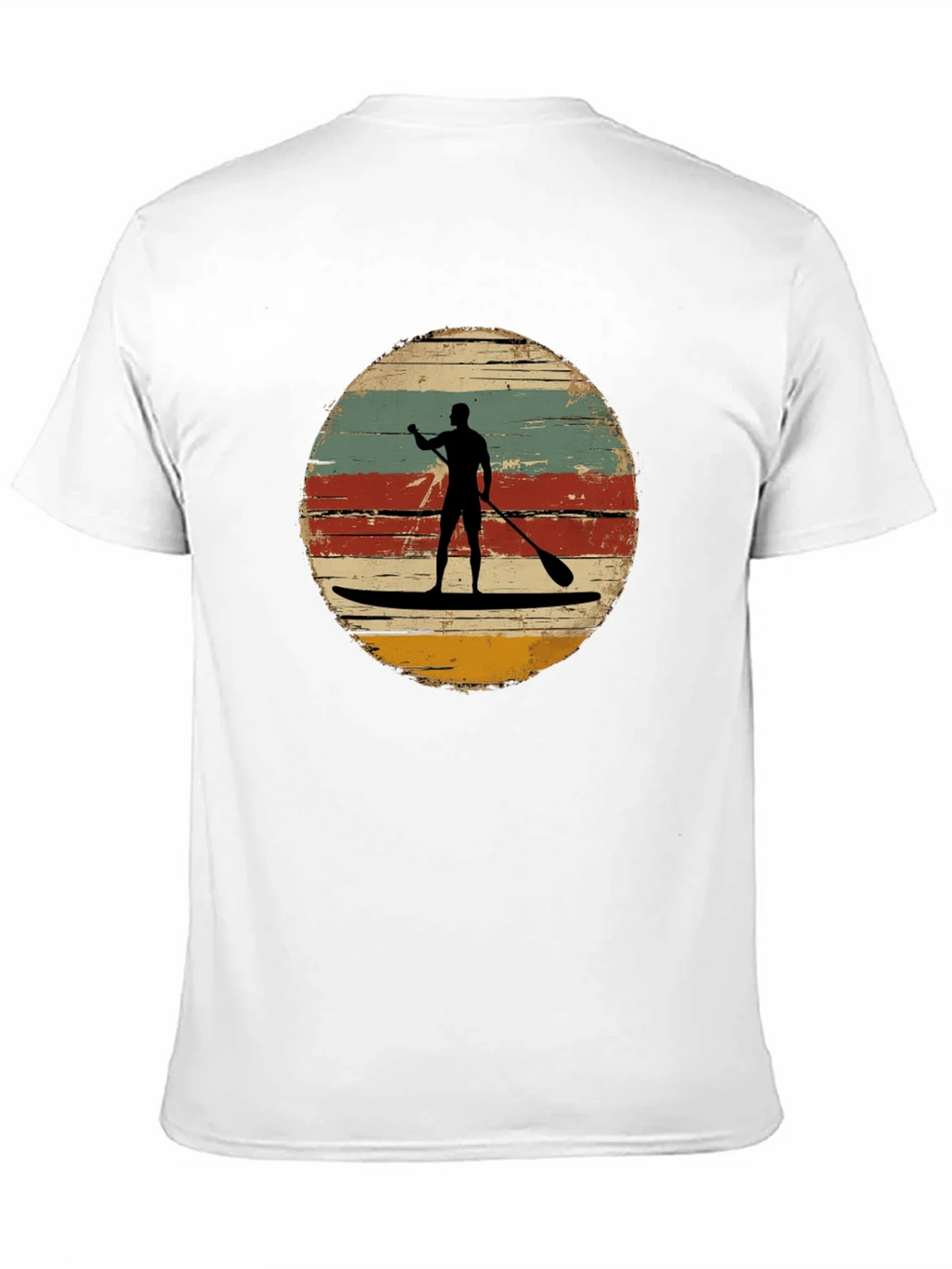 Retro Paddle Boarding T-Shirt - Vintage Style Surfing Tee product image 10