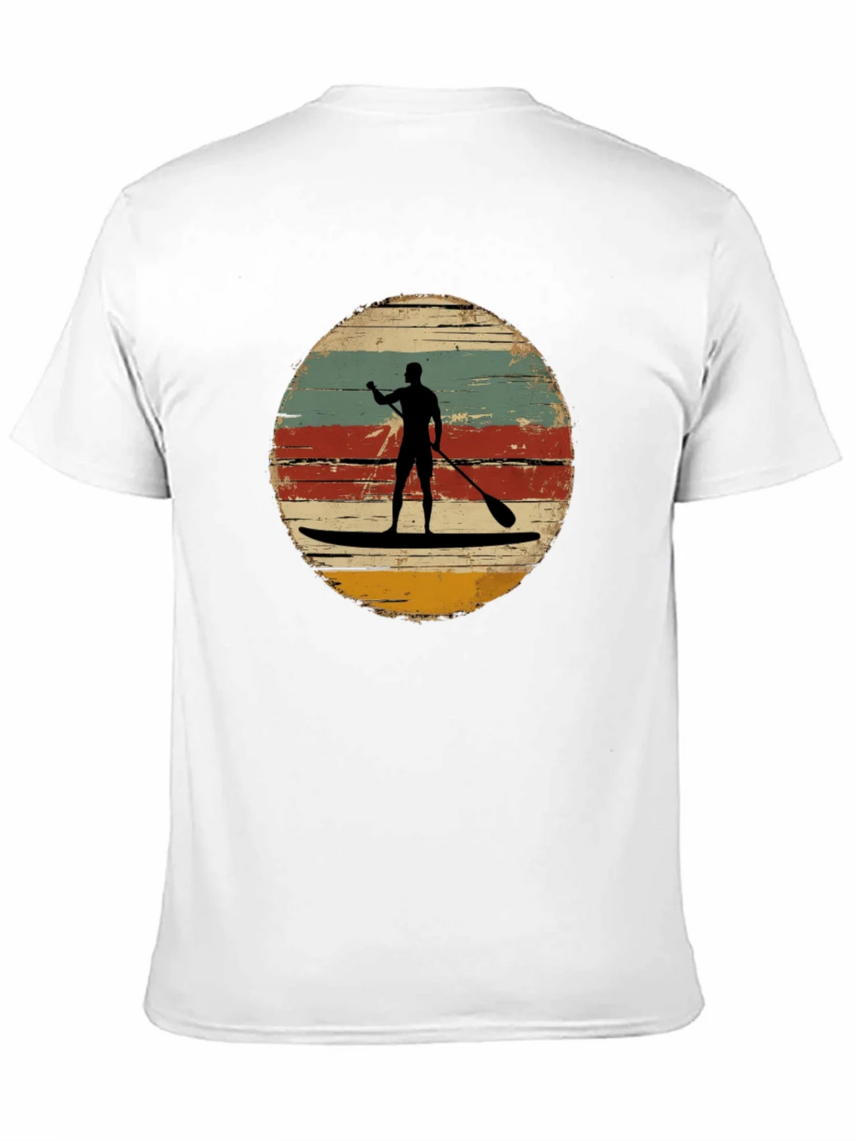 Retro Paddle Boarding T-Shirt - Vintage Style Surfing Tee product image 10