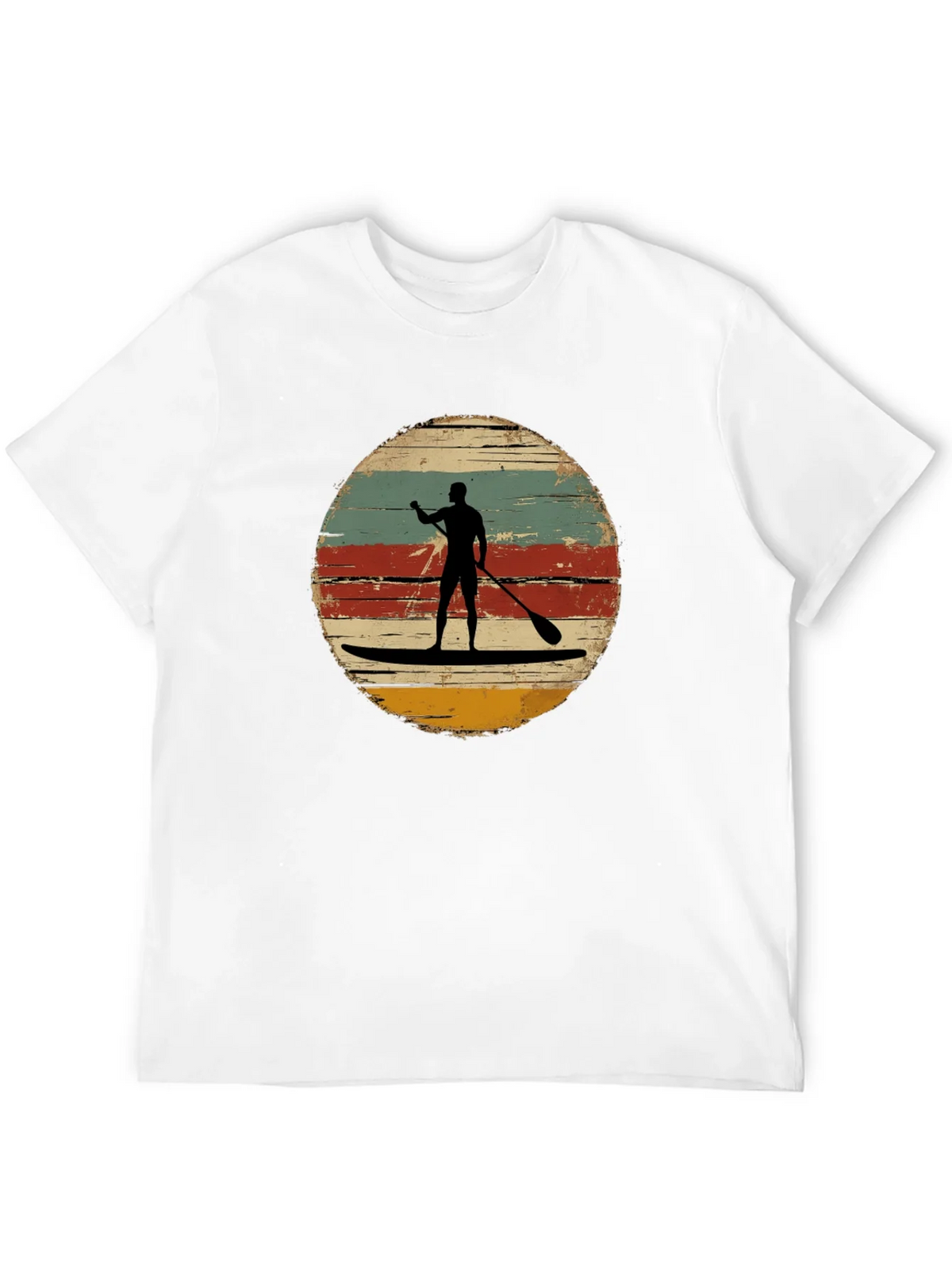 Retro Paddle Boarding T-Shirt - Vintage Style Surfing Tee product image 11