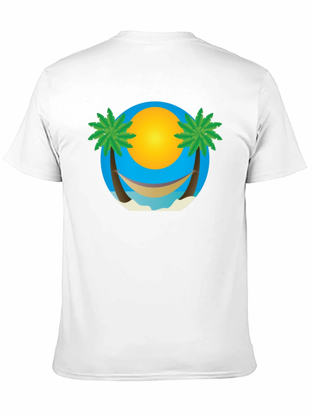 Tropical Beach Hammock Graphic Tee product image 10