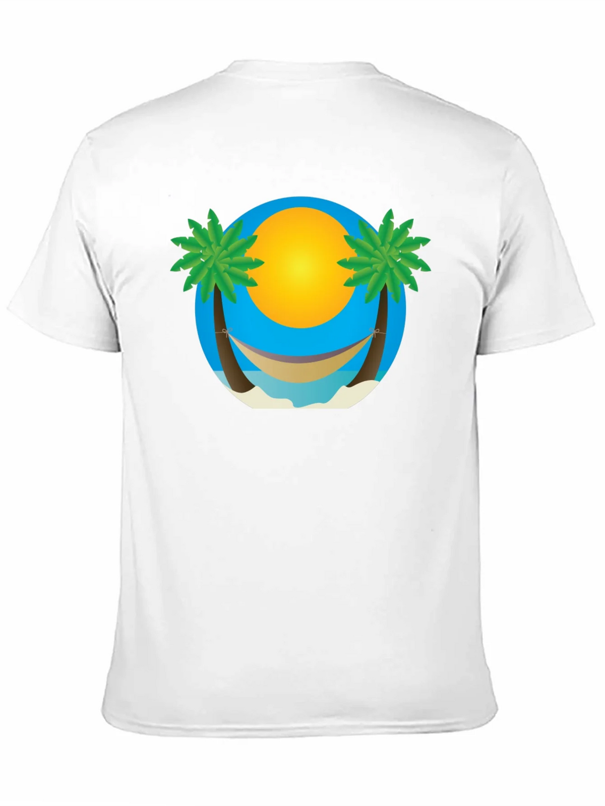 Tropical Beach Hammock Graphic Tee product image 10