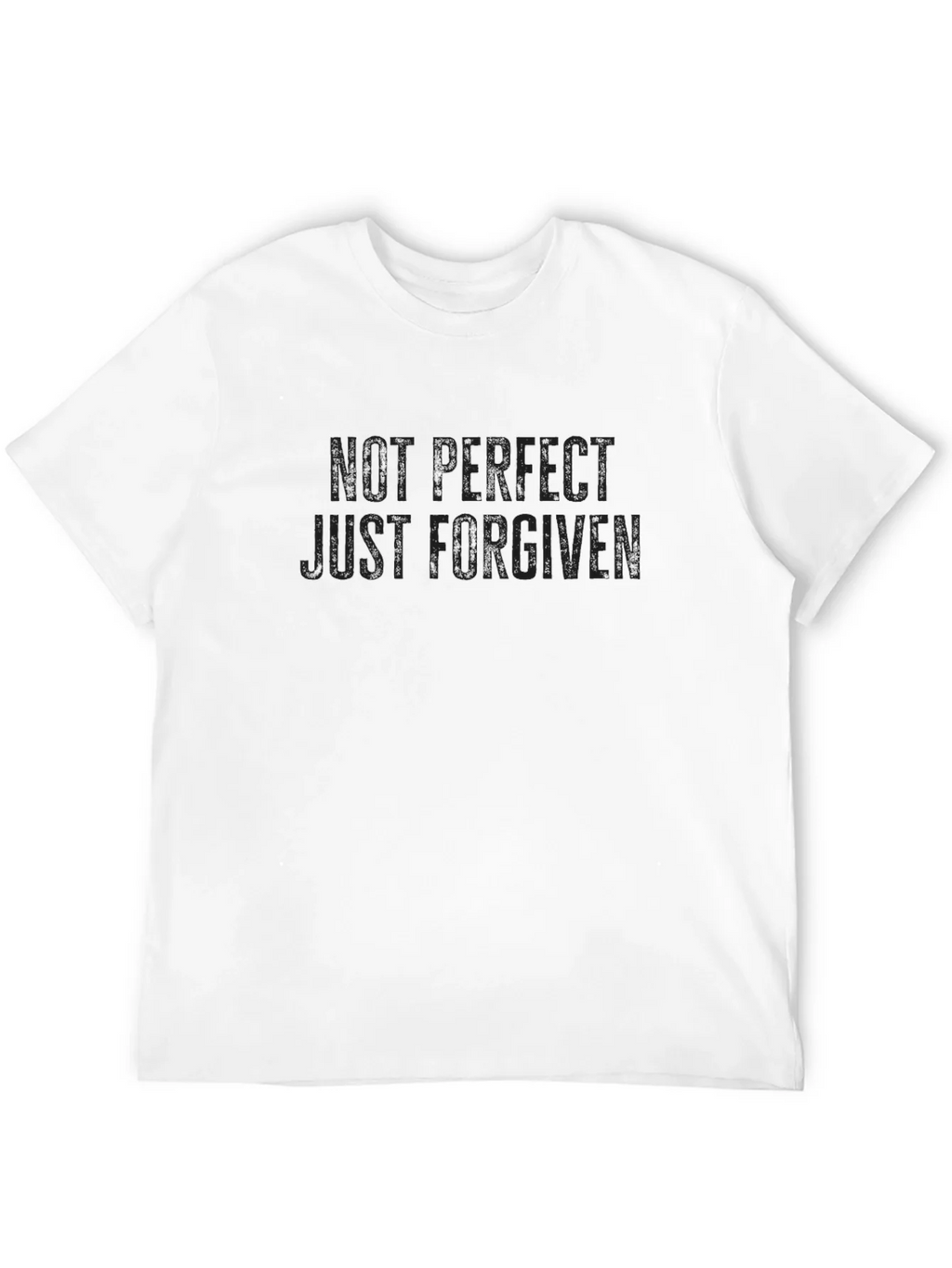 Not Perfect Just Forgiven Black T-Shirt product image 11