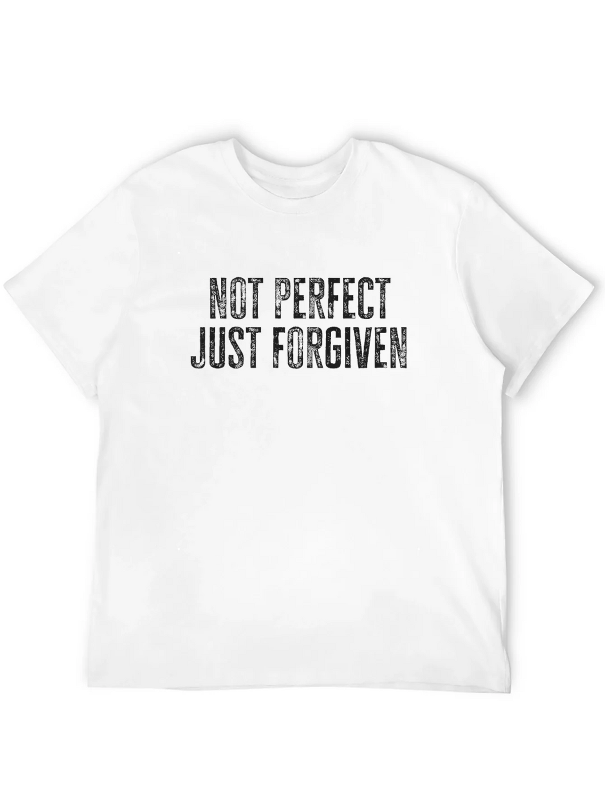 Not Perfect Just Forgiven Black T-Shirt product image 11