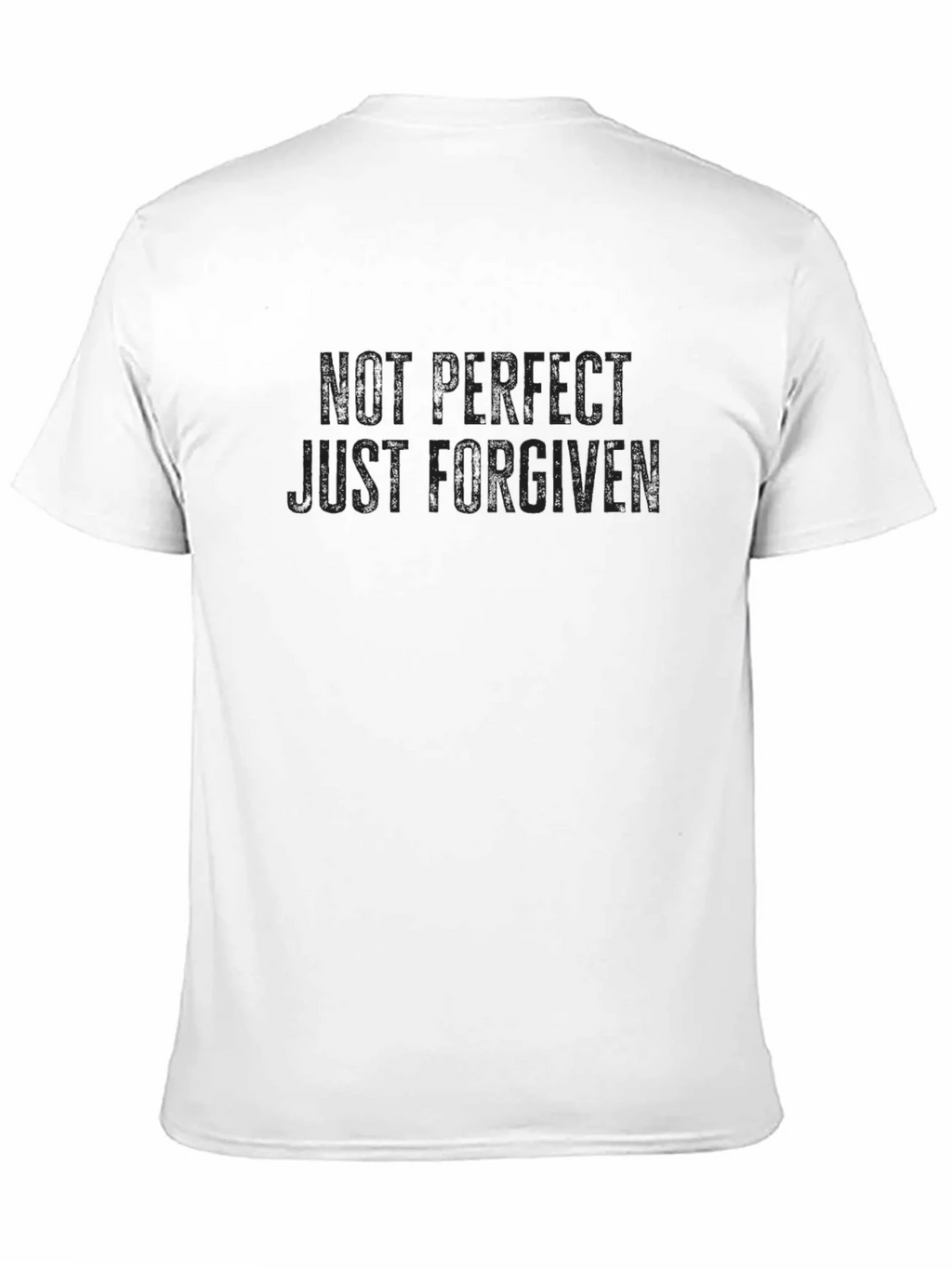 Not Perfect Just Forgiven Black T-Shirt product image 10