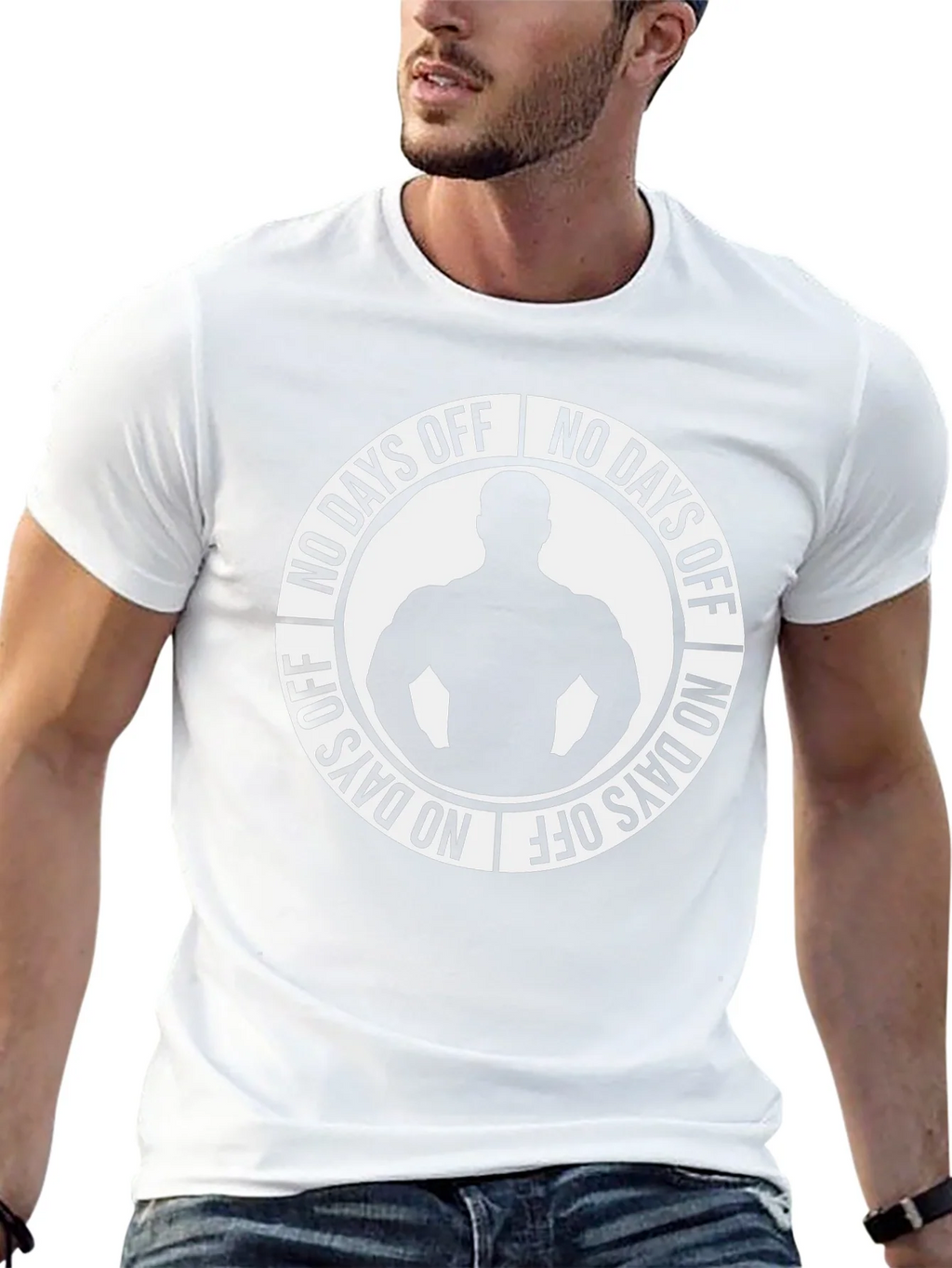 No Days Off Gym Bodybuilder T-Shirt product image 12