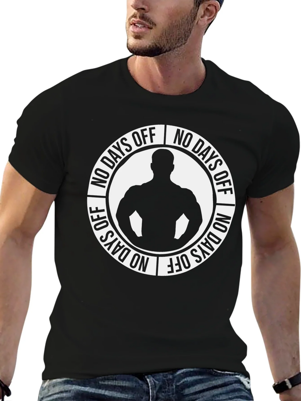 No Days Off Gym Bodybuilder T-Shirt product image 6