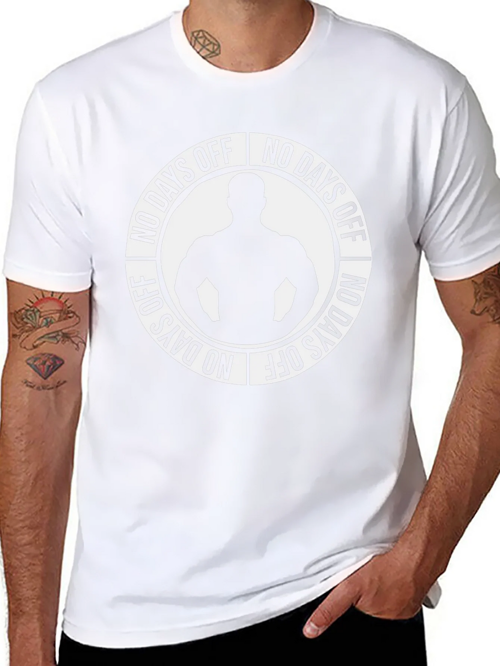 No Days Off Gym Bodybuilder T-Shirt product image 7