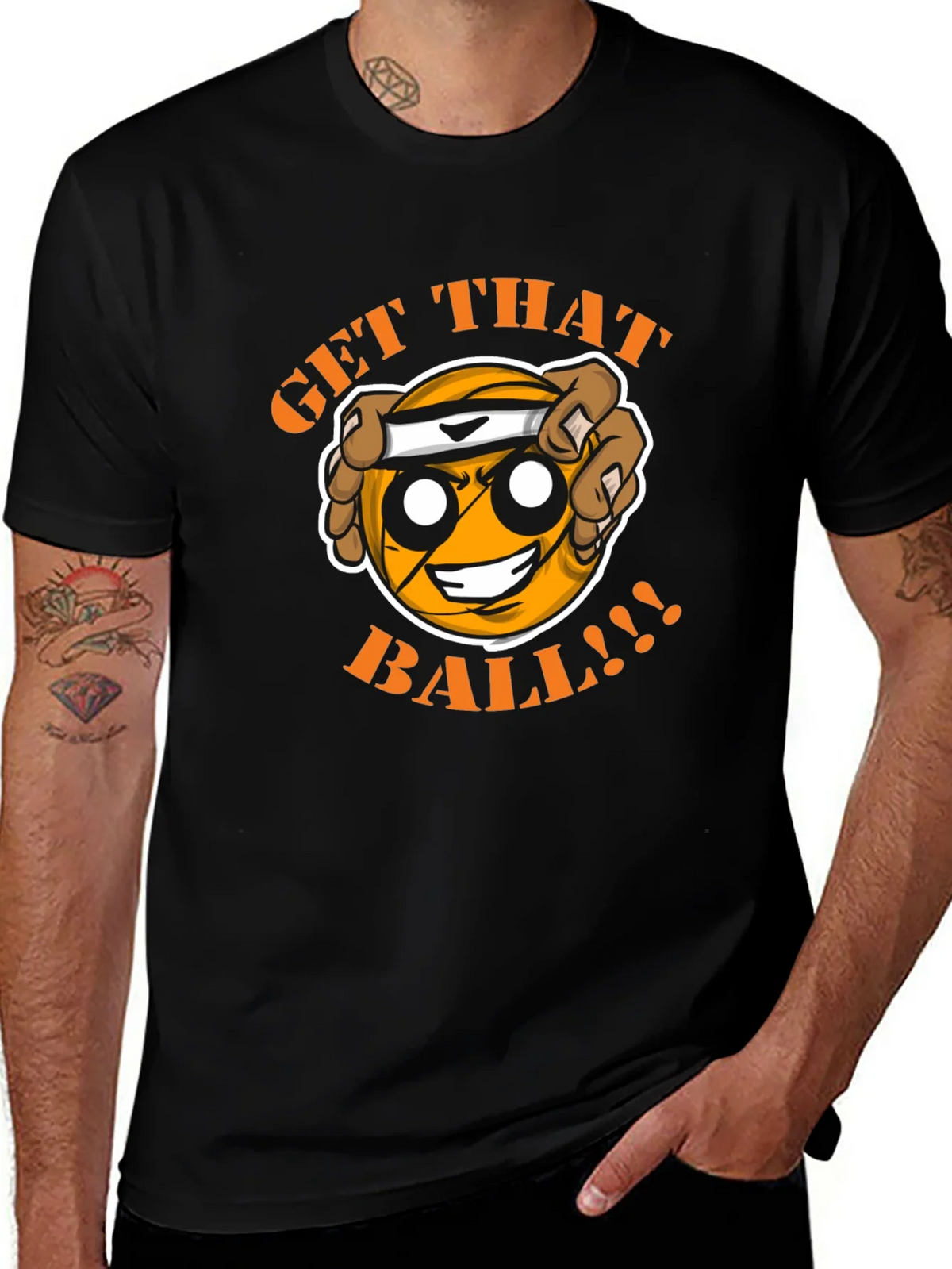 Get That Ball T-Shirt - Funny Basketball Graphic Tee product image 1