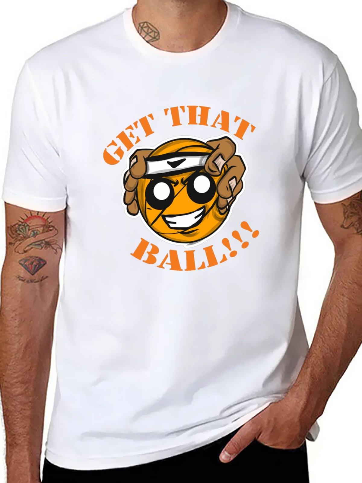 Get That Ball T-Shirt - Funny Basketball Graphic Tee product image 7