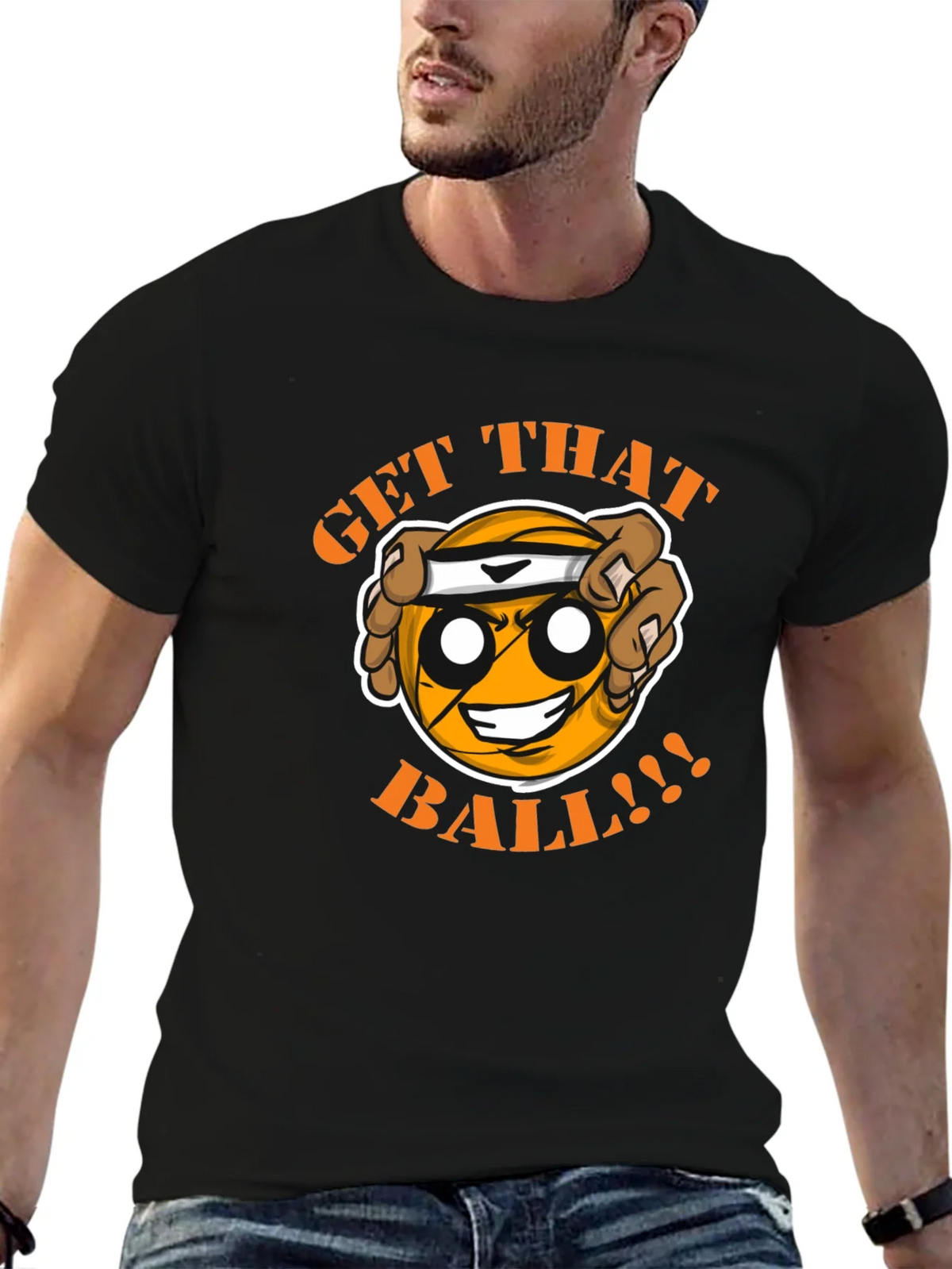 Get That Ball T-Shirt - Funny Basketball Graphic Tee product image 6