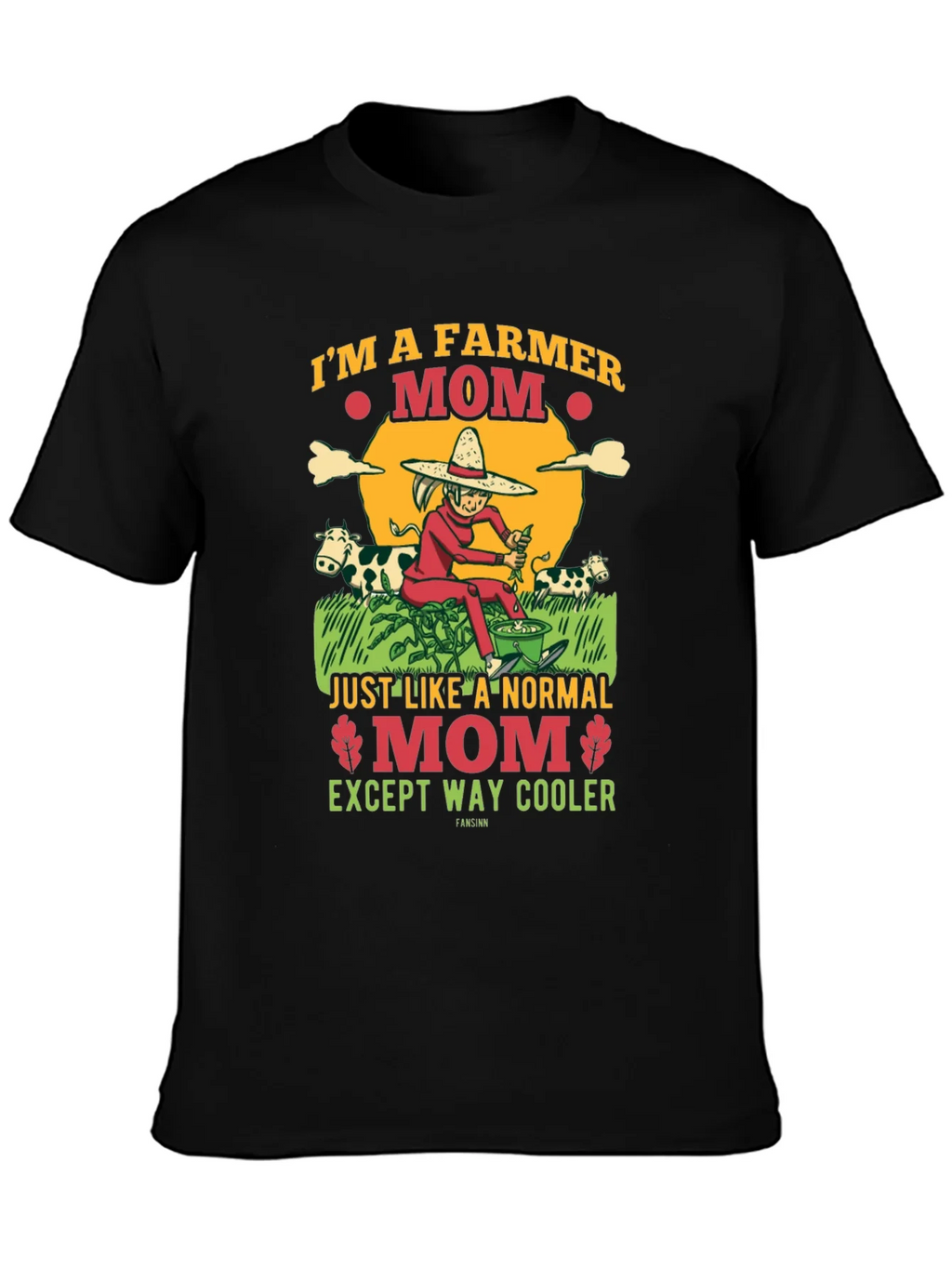 Farmer Mom Graphic Tee - Cool Mothers Day Gift product image 3