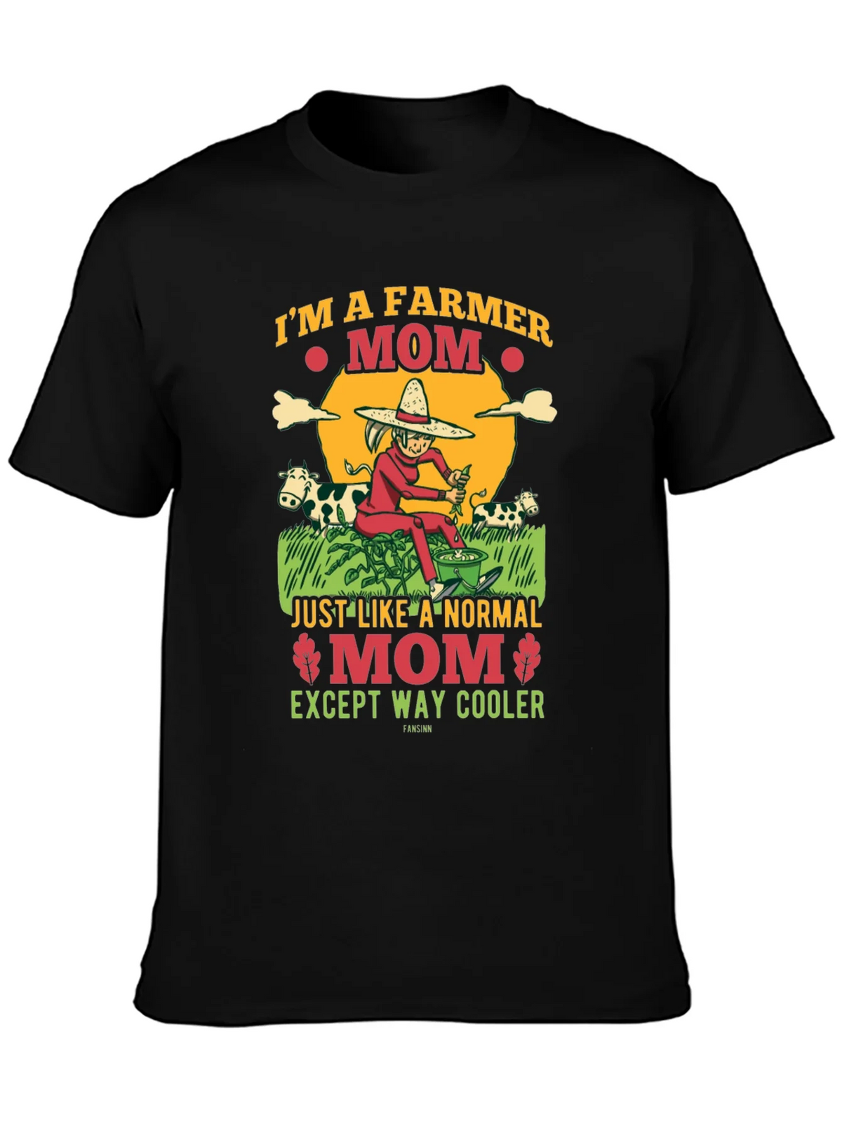 Farmer Mom Graphic Tee - Cool Mothers Day Gift product image 3
