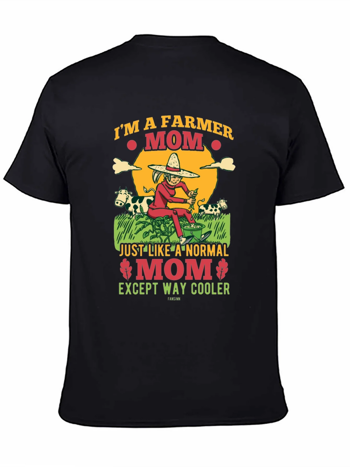 Farmer Mom Graphic Tee - Cool Mothers Day Gift product image 4