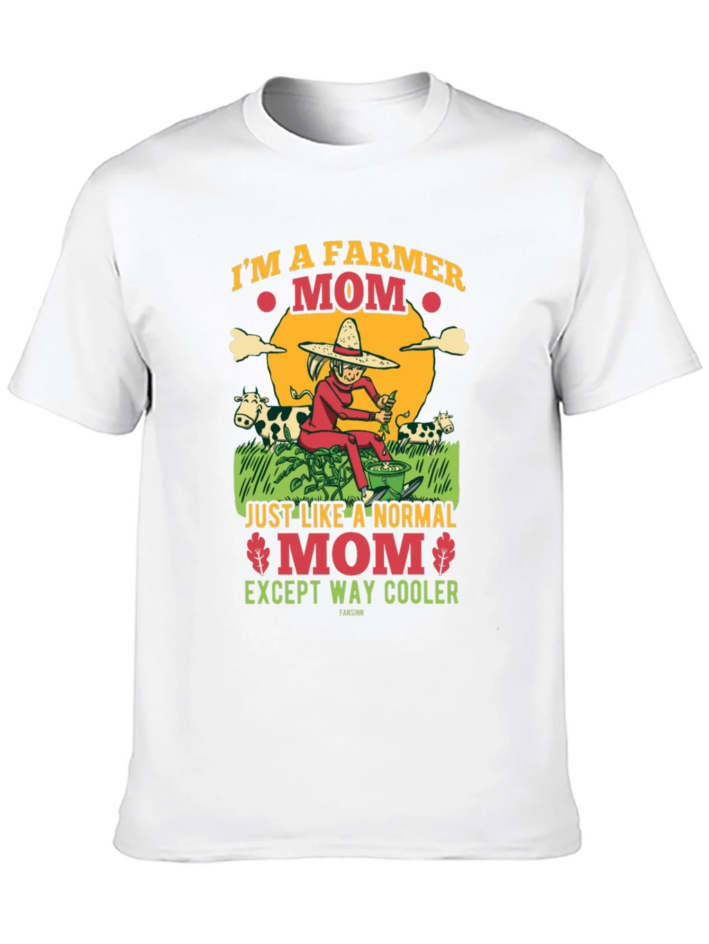 Farmer Mom Graphic Tee - Cool Mothers Day Gift product image 9