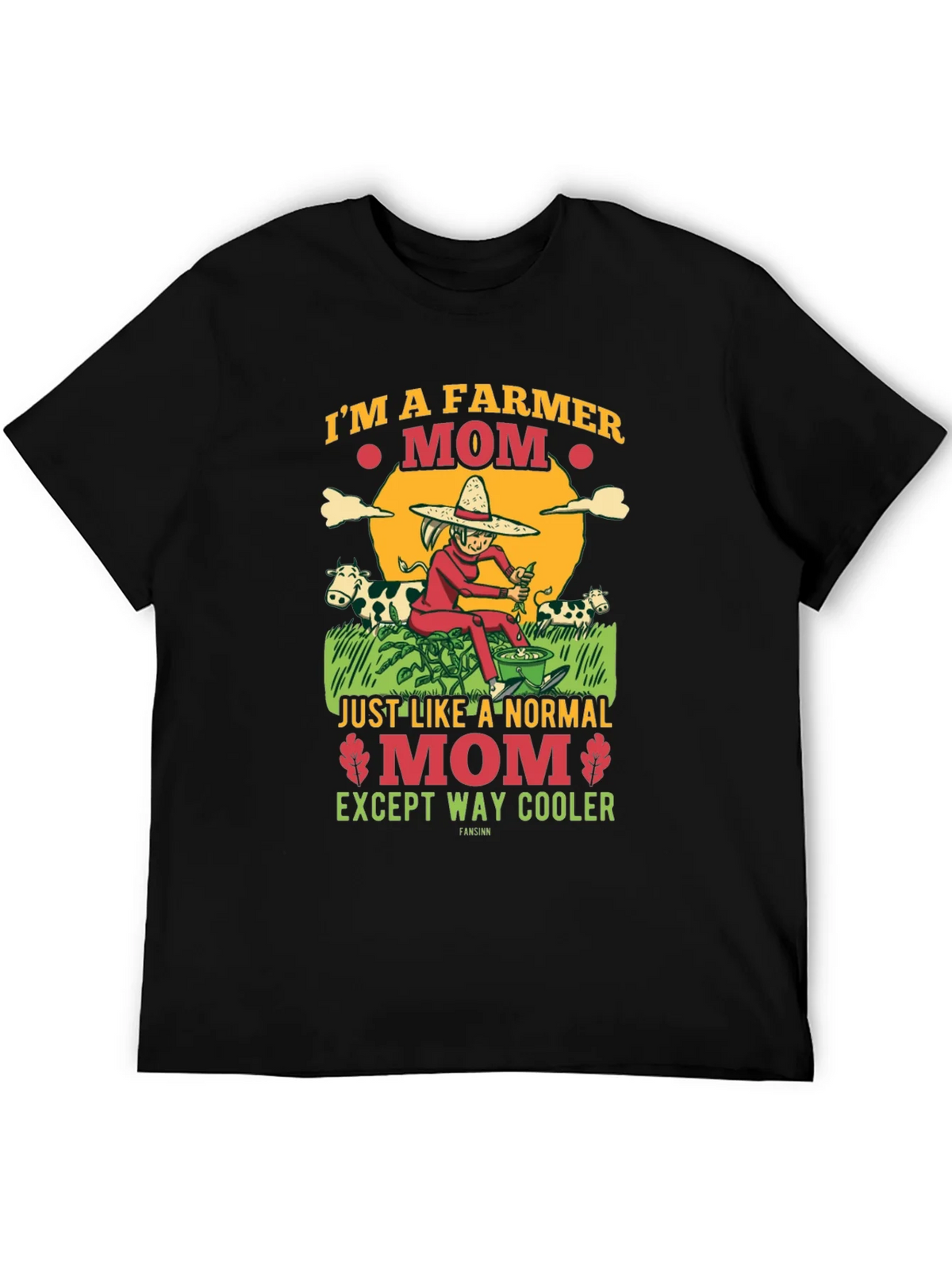 Farmer Mom Graphic Tee - Cool Mothers Day Gift product image 5