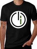Mode On Black Graphic Tee product image 1