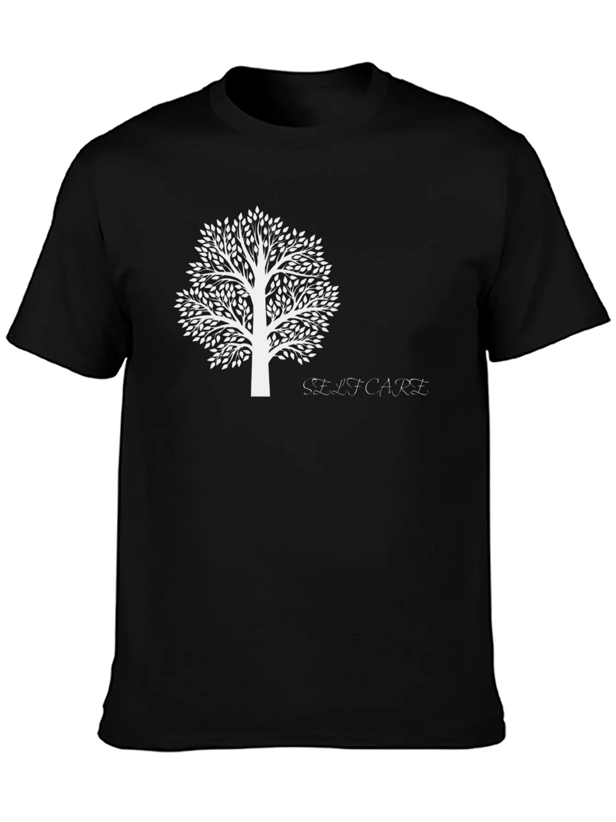 Black Tree of Life Graphic Tee - Self-Care Shirt product image 3