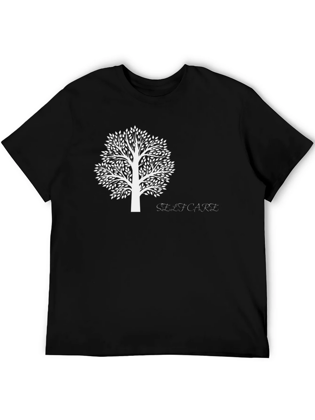 Black Tree of Life Graphic Tee - Self-Care Shirt product image 5