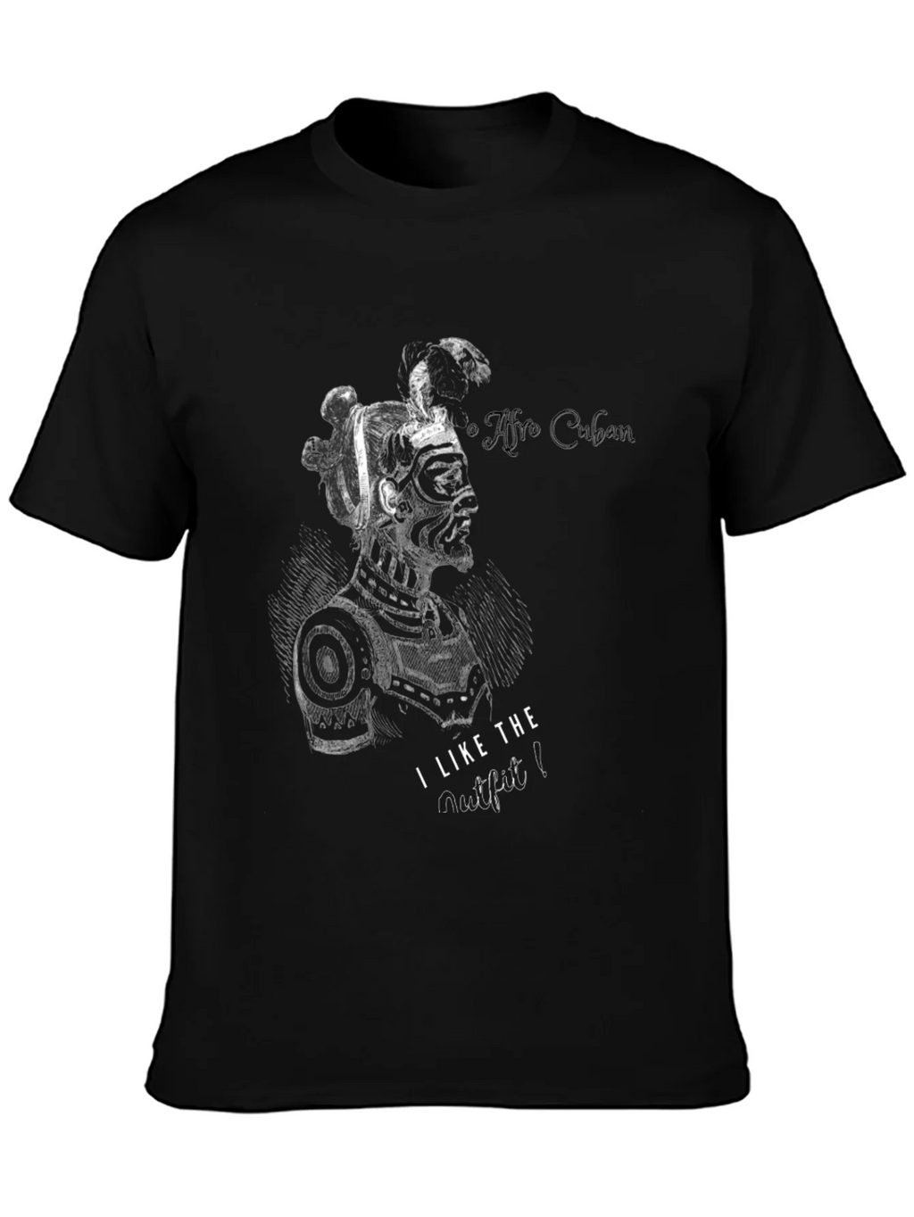 Afro Cuban T-Shirt: Unique Graphic Tee for Stylish Men product image 3