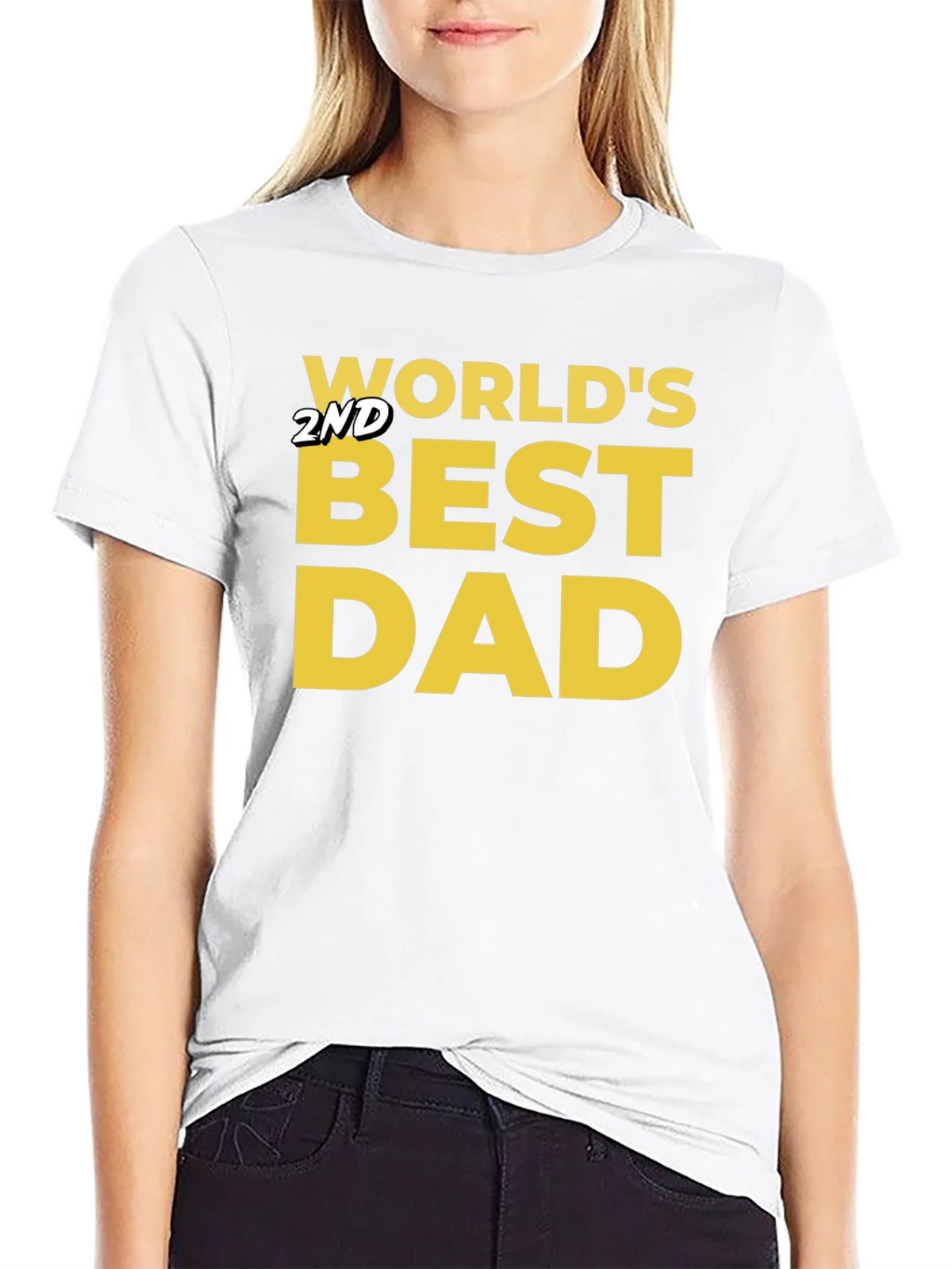 Worlds 2nd Best Dad T-Shirt product image 8