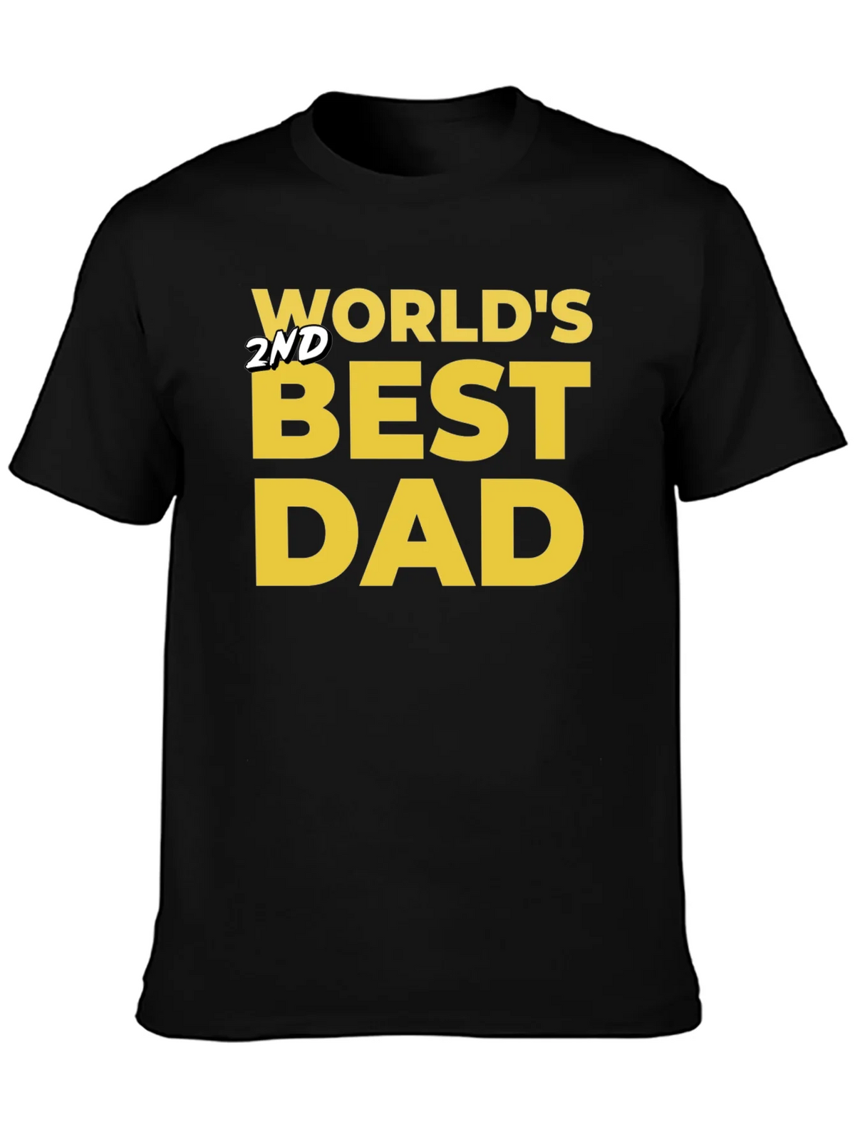 Worlds 2nd Best Dad T-Shirt product image 3