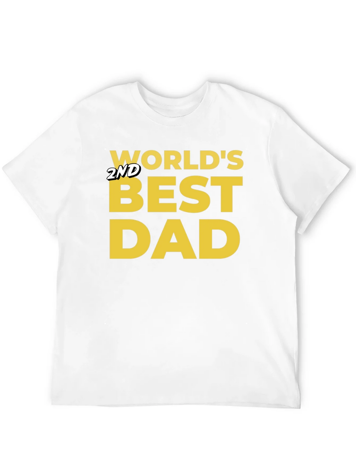 Worlds 2nd Best Dad T-Shirt product image 11
