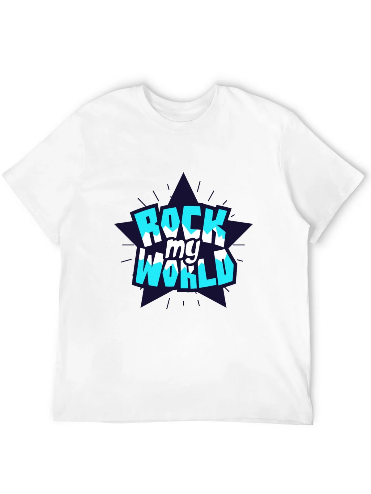 Rock My World Graphic Tee - Stylish Black Cotton T-Shirt product image 11