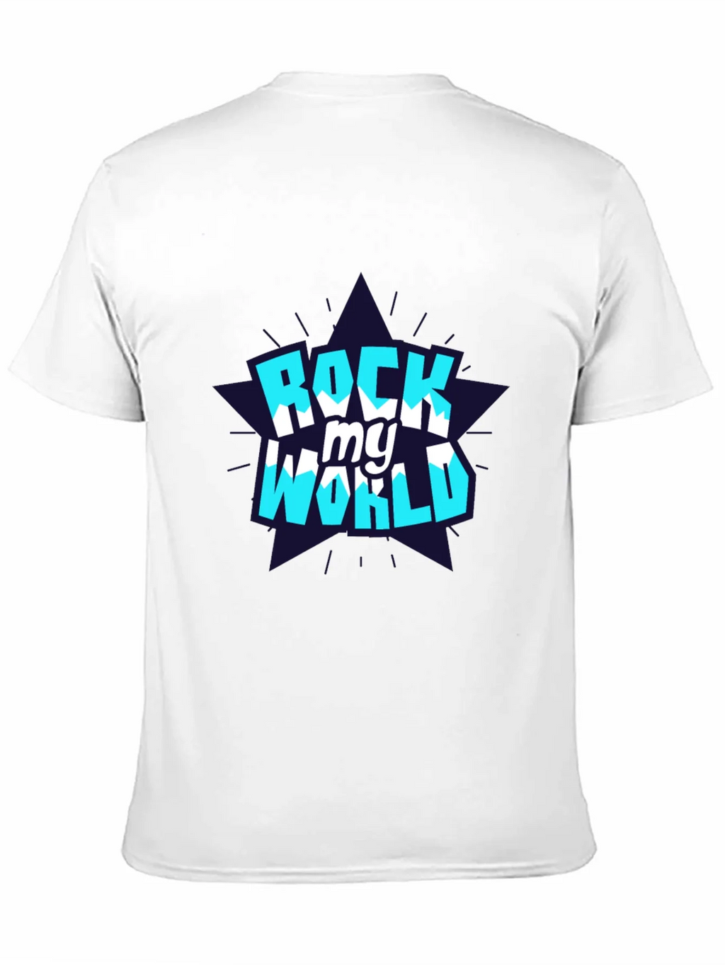 Rock My World Graphic Tee - Stylish Black Cotton T-Shirt product image 10