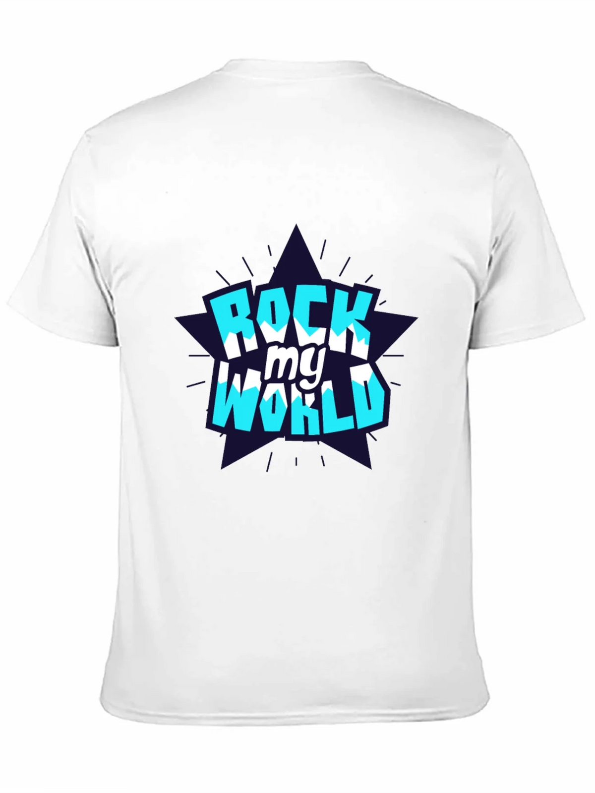 Rock My World Graphic Tee - Stylish Black Cotton T-Shirt product image 10