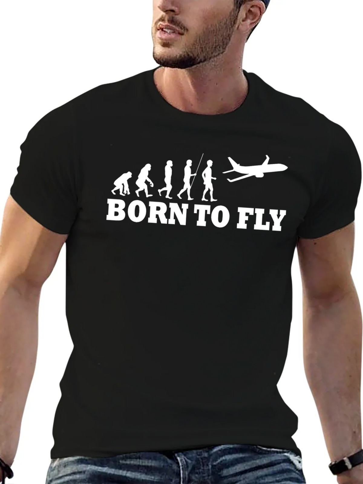 Born To Fly T-Shirt - Aviation Evolution Tee product image 6