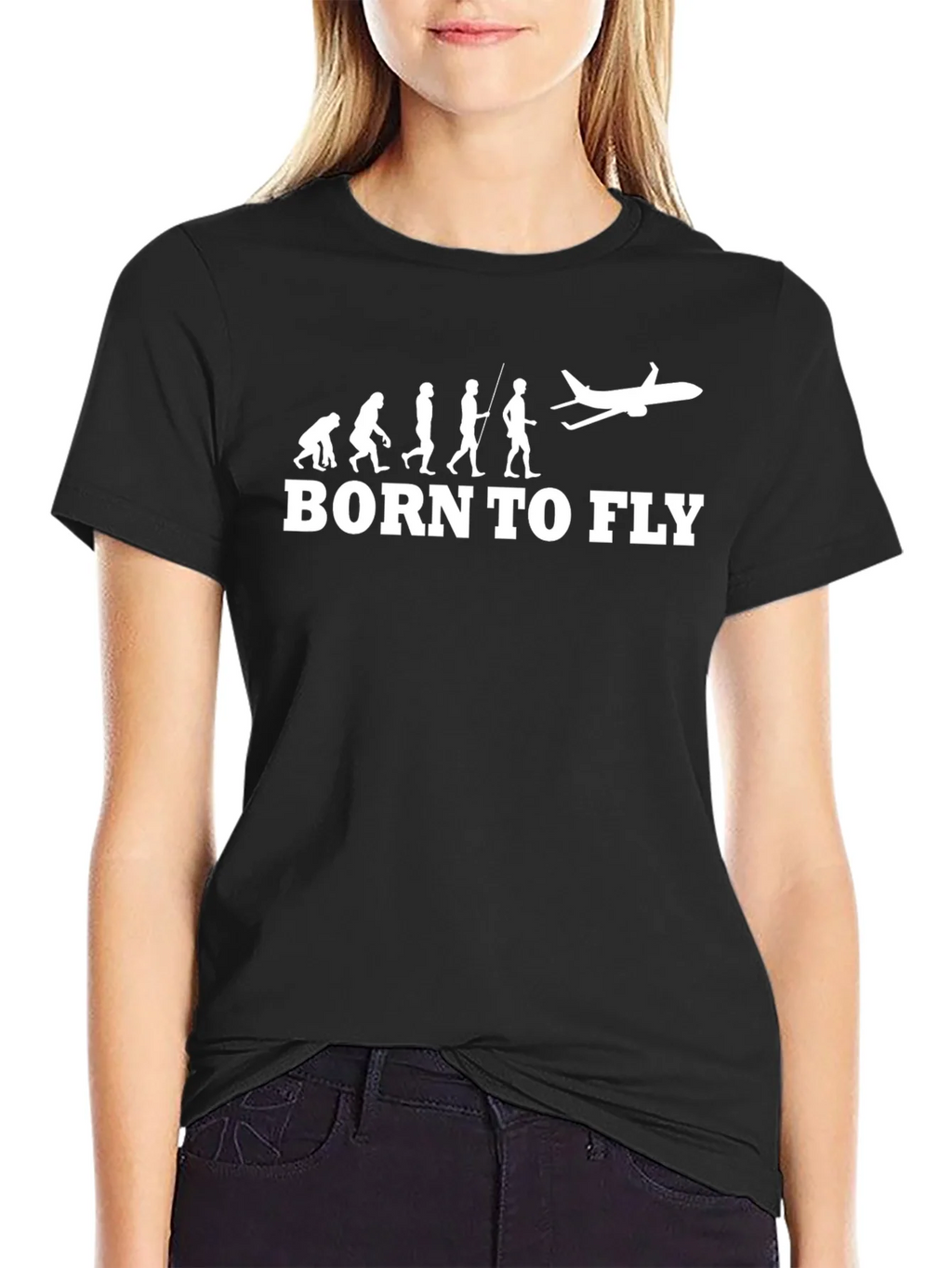 Born To Fly T-Shirt - Aviation Evolution Tee product image 2