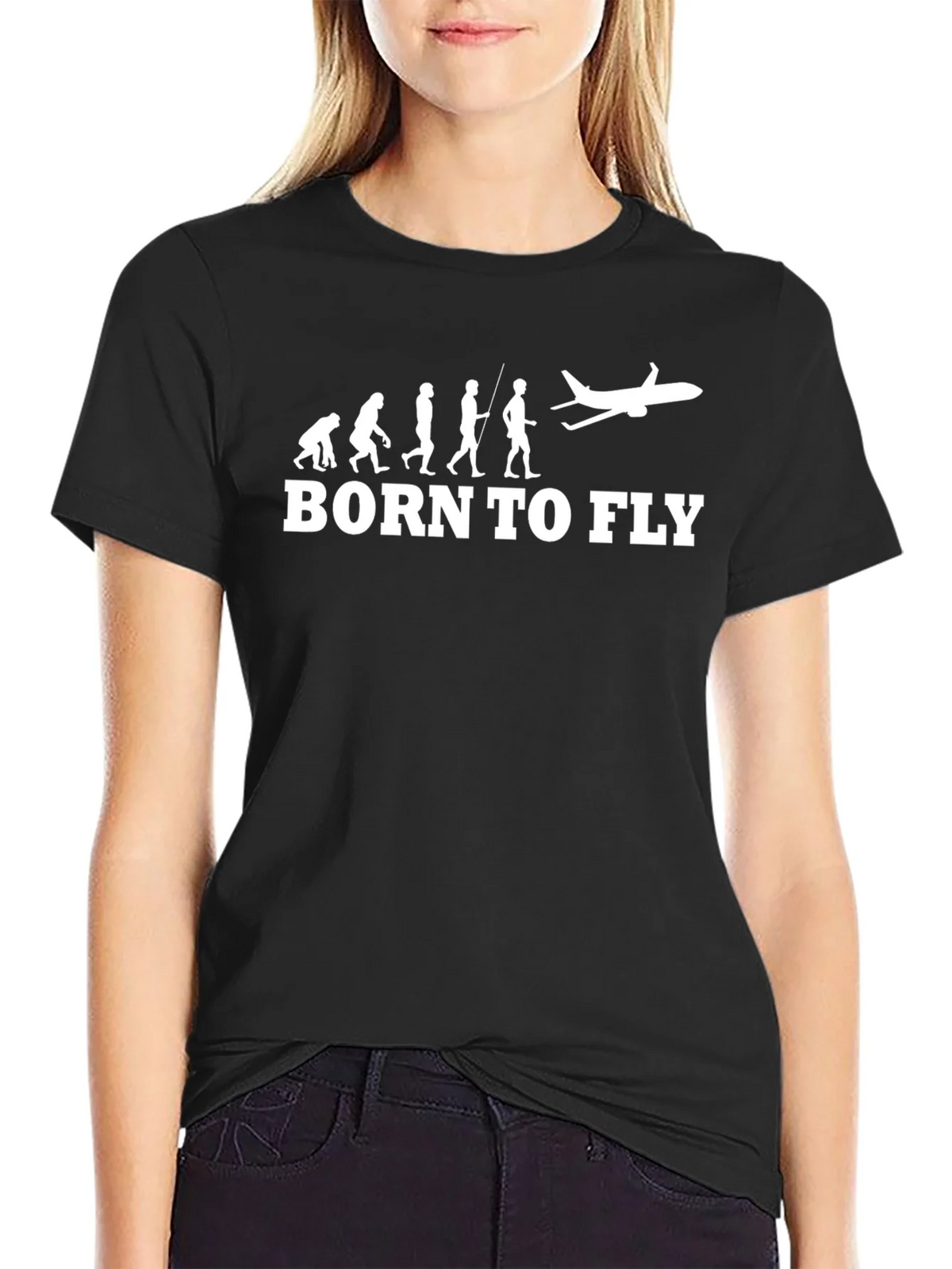 Born To Fly T-Shirt - Aviation Evolution Tee product image 2