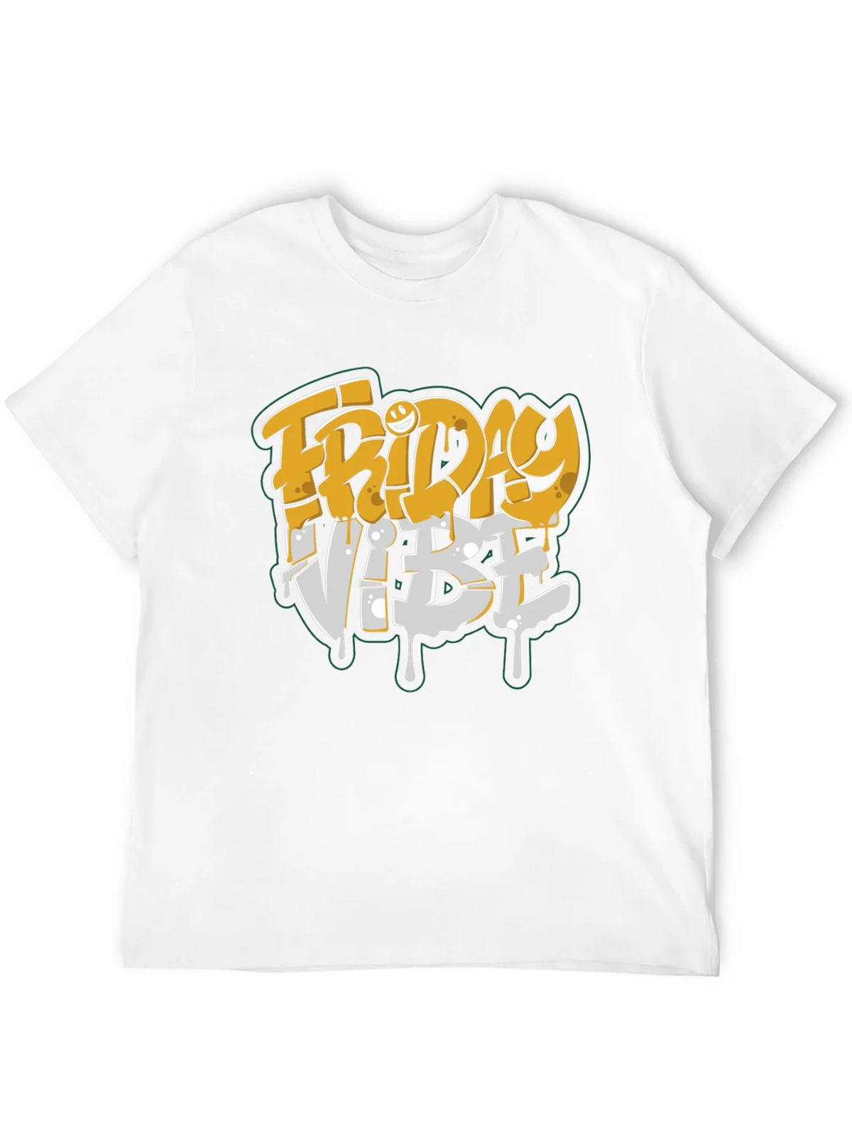 Friday Vibe Graphic Tee - Black Short Sleeve T-Shirt product image 11