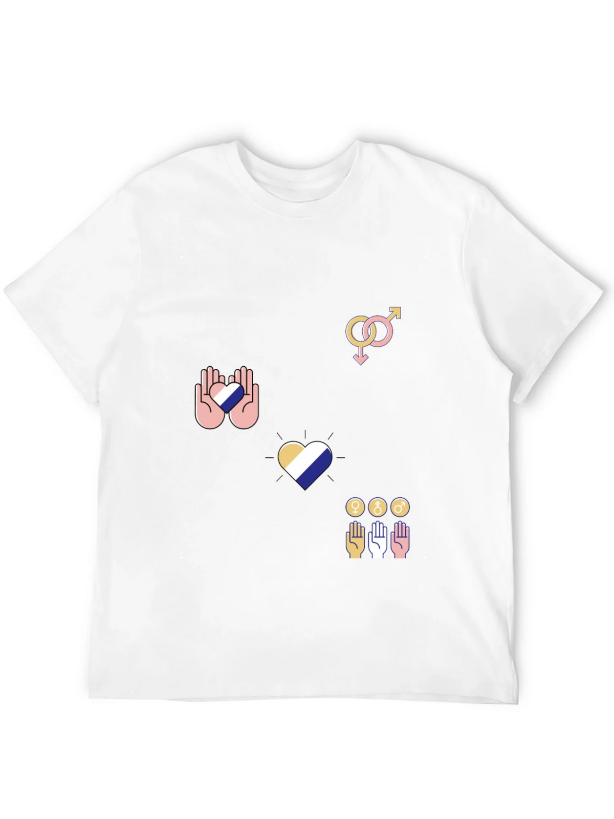 Pride Graphic Tee - Black Cotton Blend product image 11