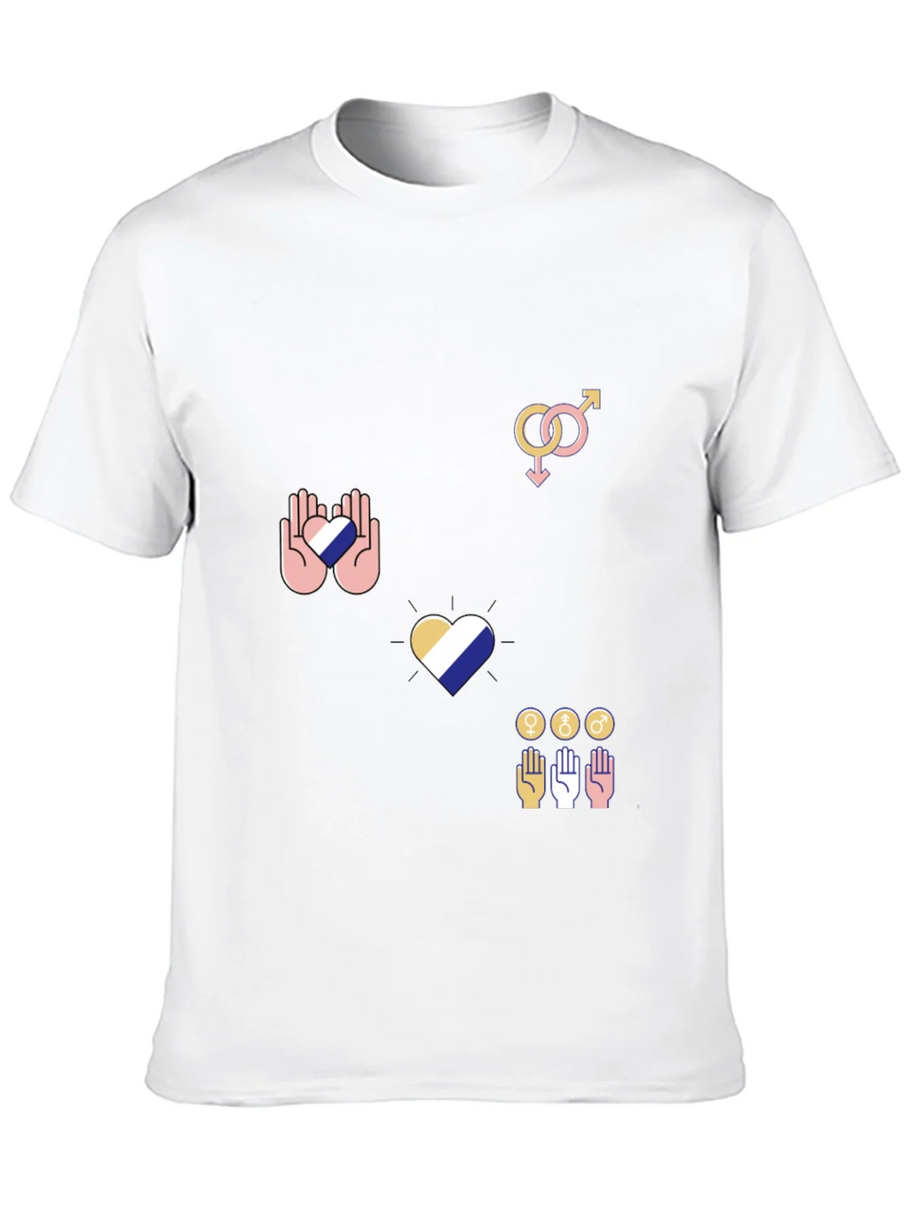 Pride Graphic Tee - Black Cotton Blend product image 9