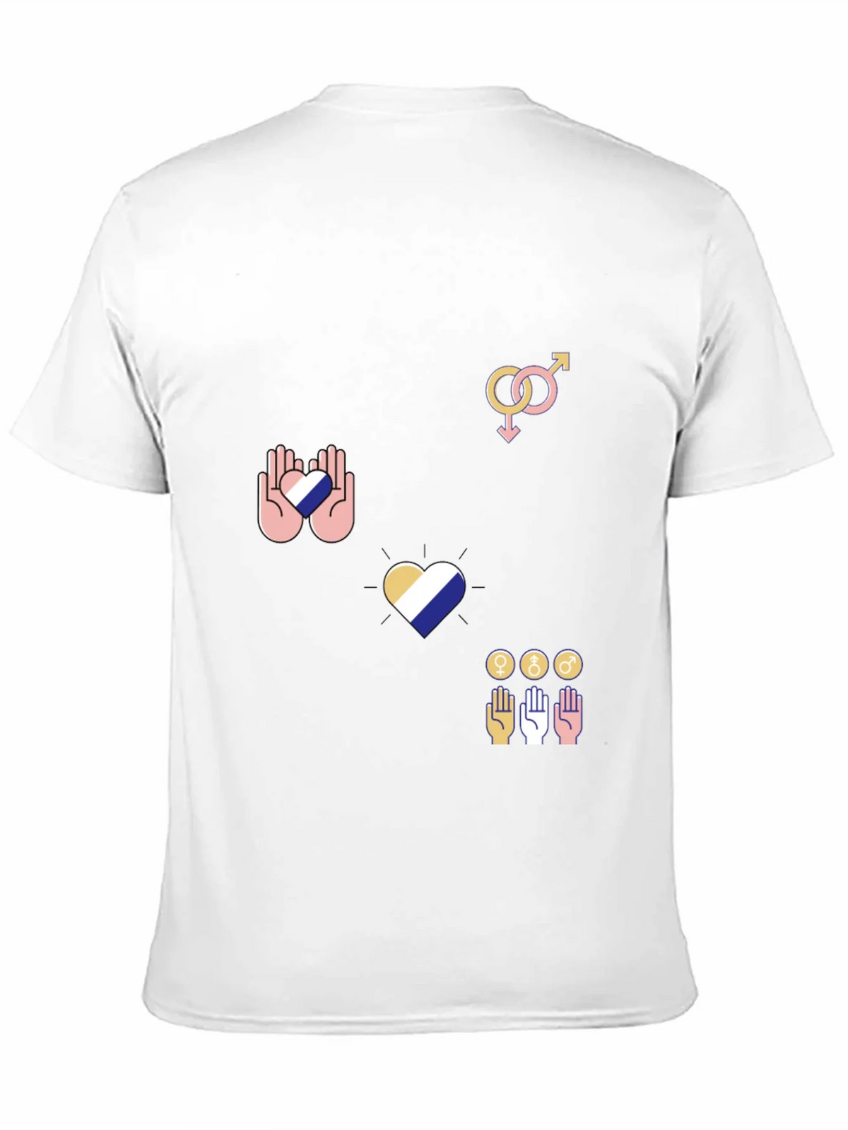 Pride Graphic Tee - Black Cotton Blend product image 10