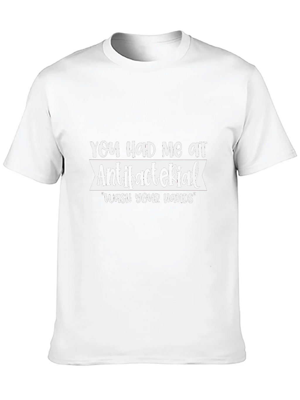 Antibacterial Wash Your Hands Graphic Tee product image 9