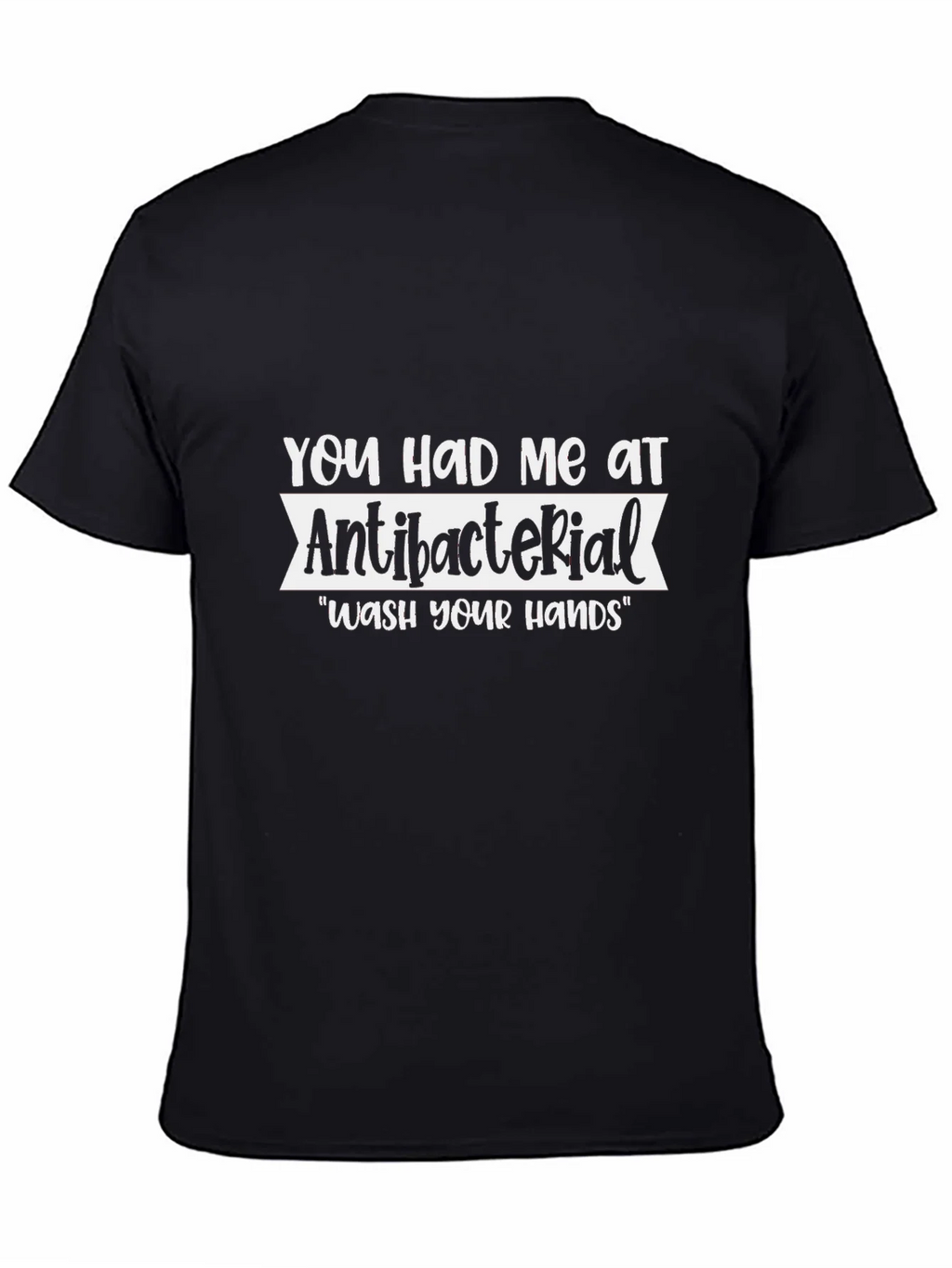 Antibacterial Wash Your Hands Graphic Tee product image 4