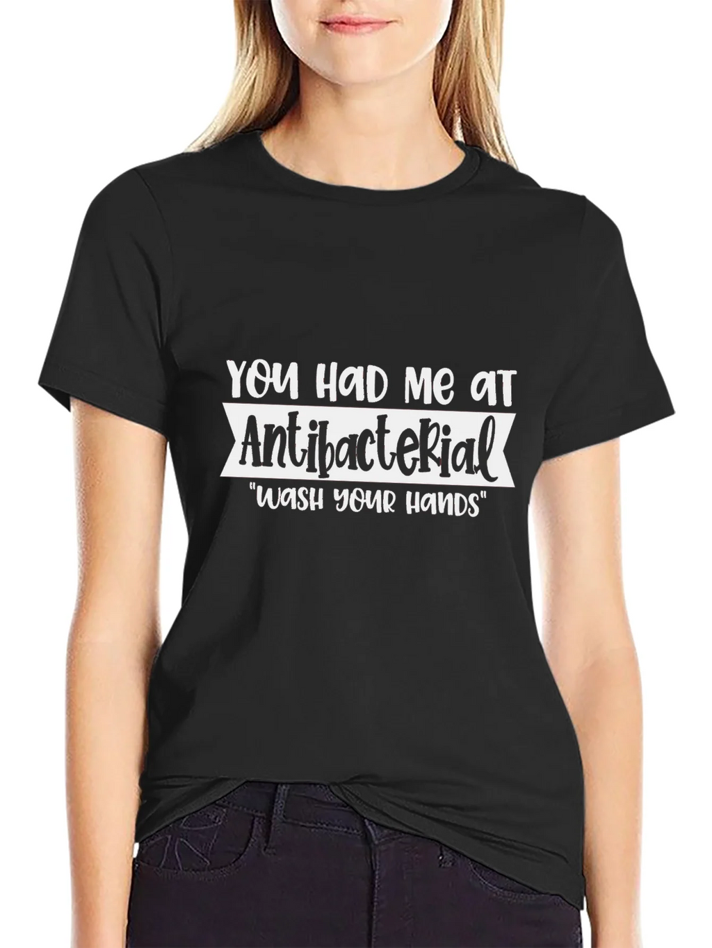 Antibacterial Wash Your Hands Graphic Tee product image 2