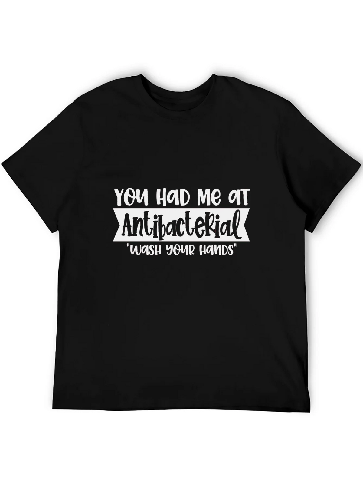 Antibacterial Wash Your Hands Graphic Tee product image 5
