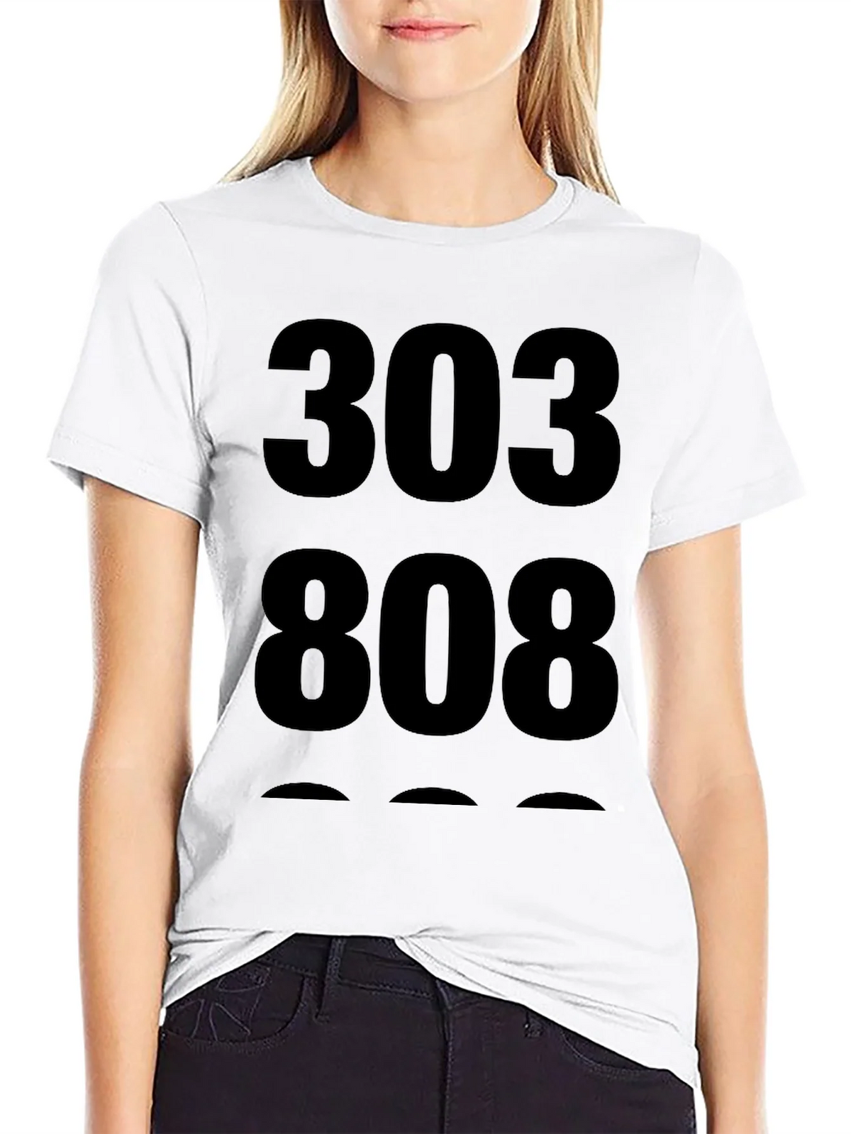303 808 Black Graphic Tee - Music Producer Shirt product image 8