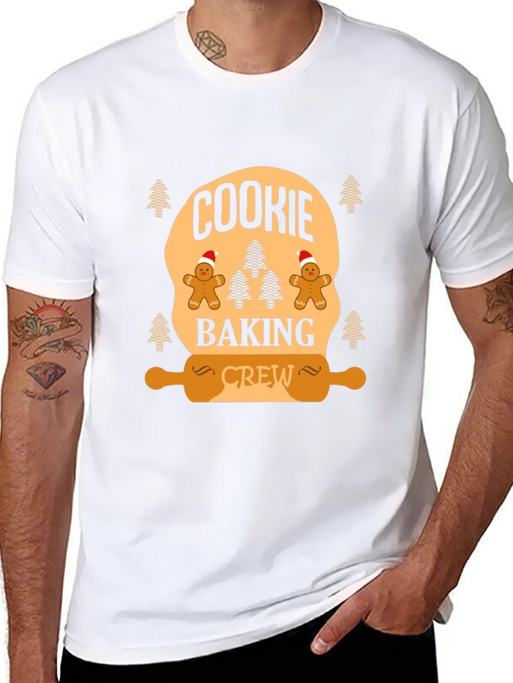 Cookie Baking Crew Black T-Shirt product image 7