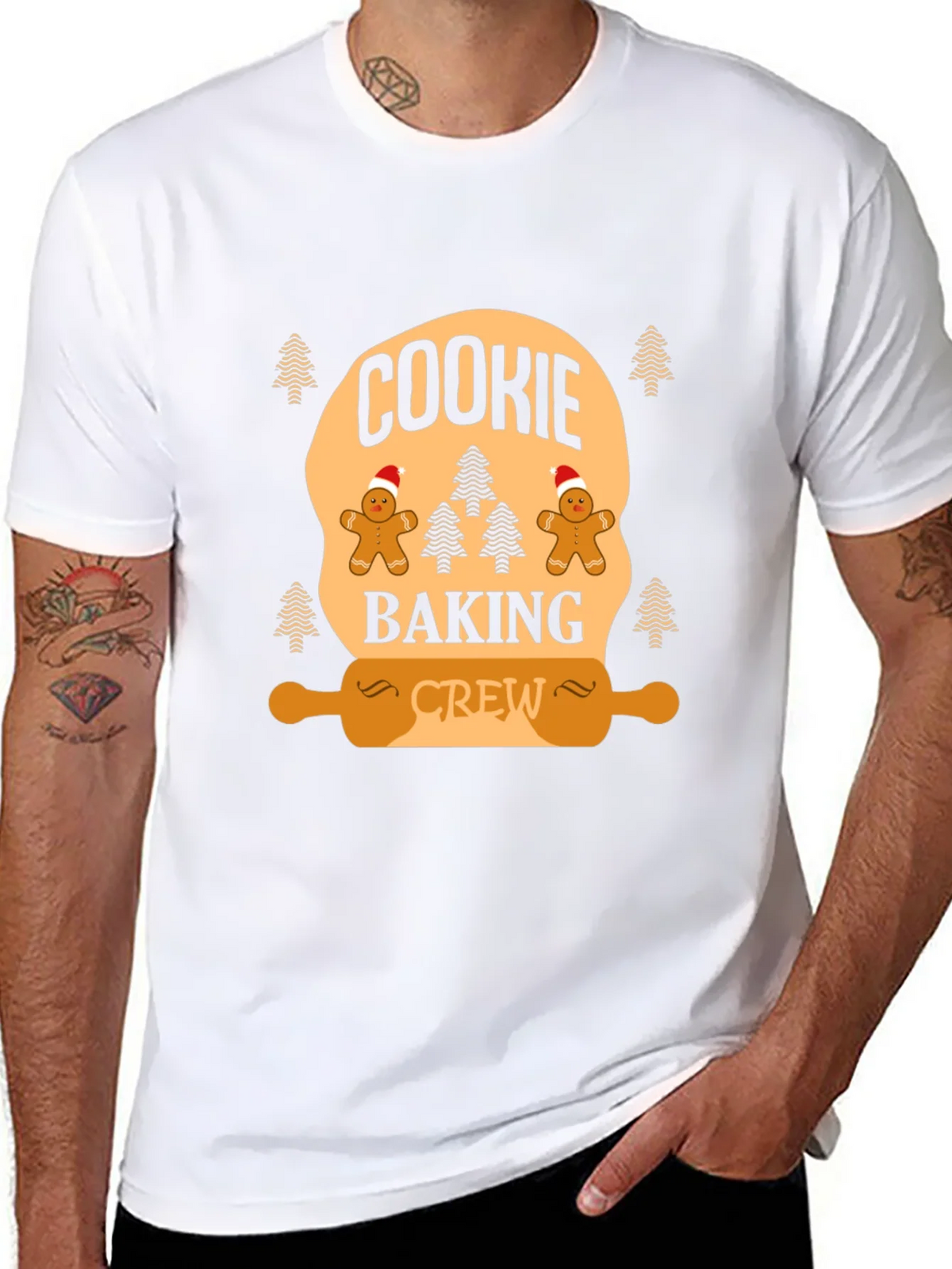 Cookie Baking Crew Black T-Shirt product image 7