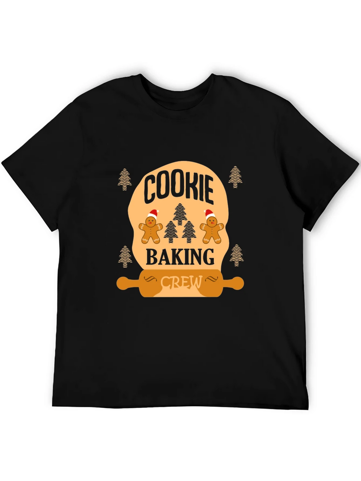 Cookie Baking Crew Black T-Shirt product image 5