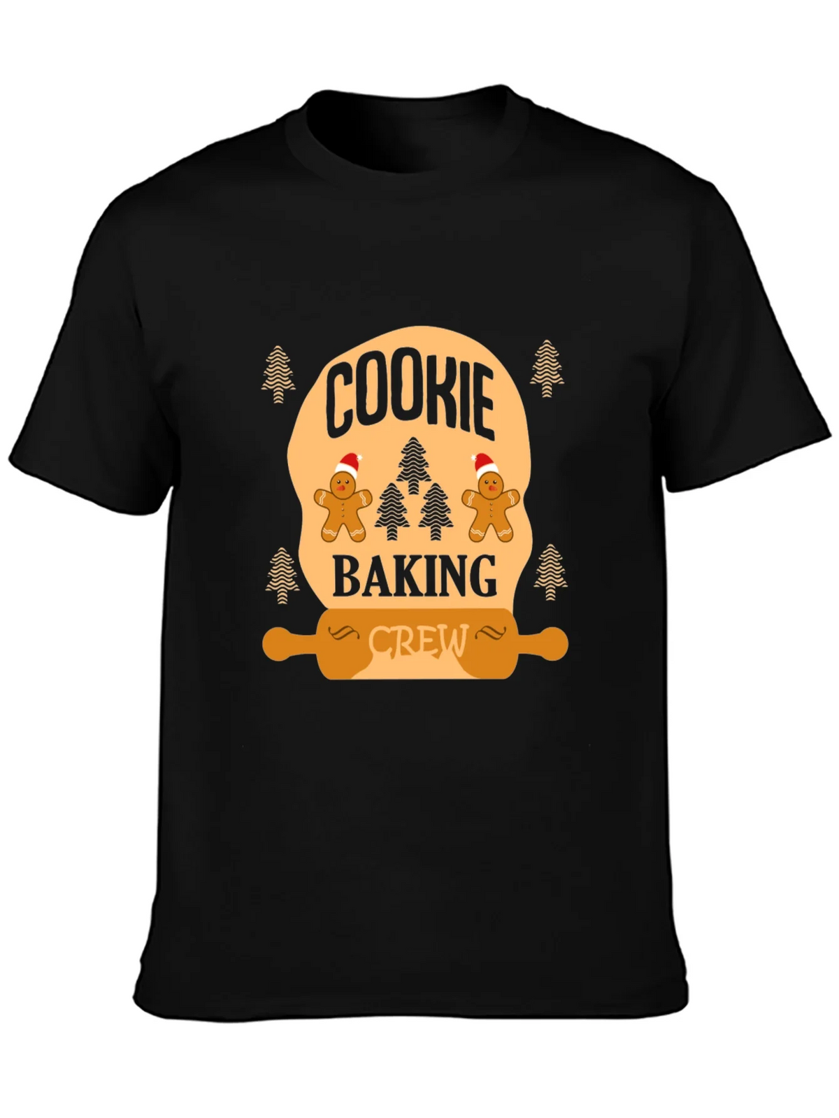 Cookie Baking Crew Black T-Shirt product image 3
