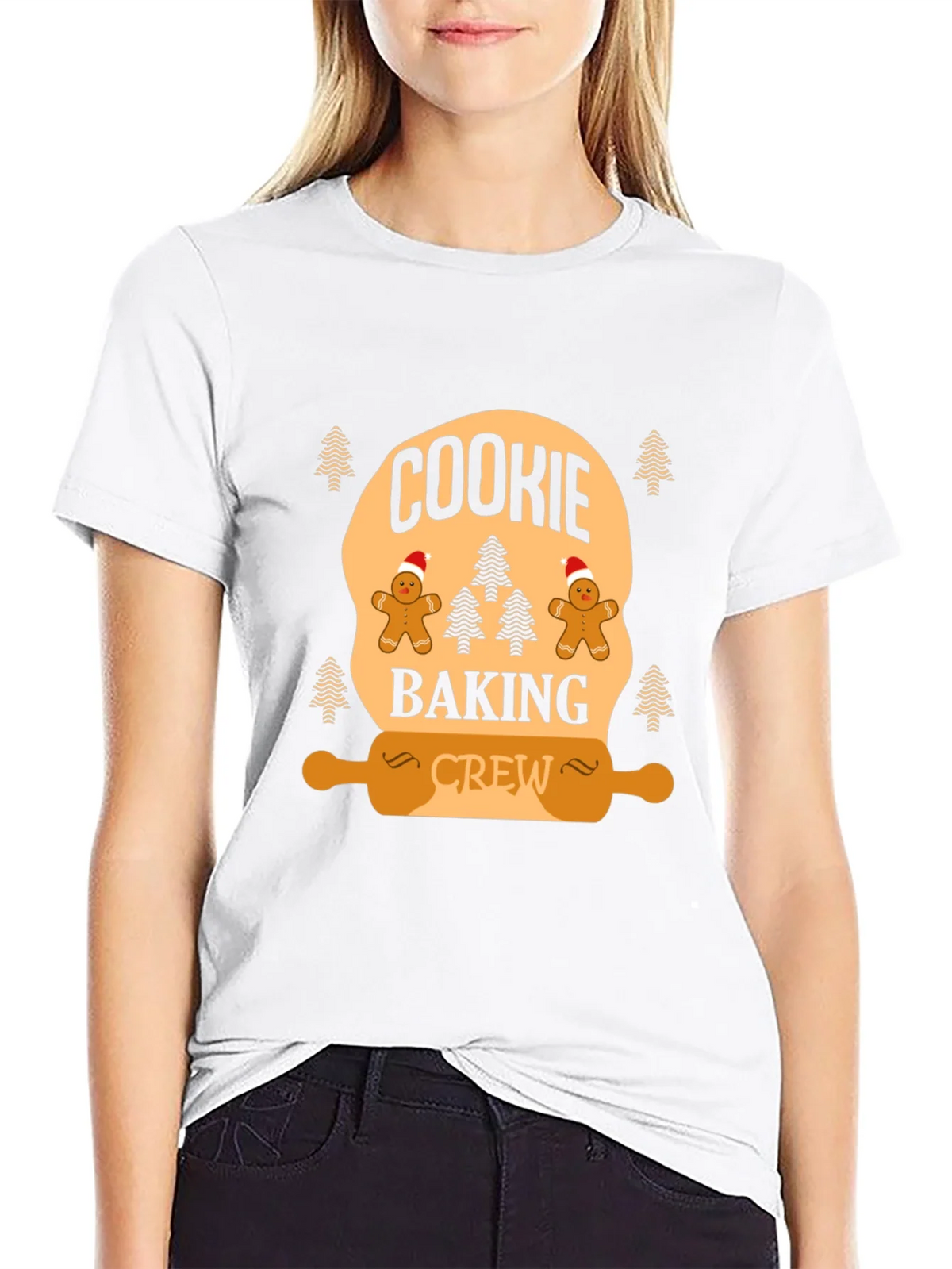 Cookie Baking Crew Black T-Shirt product image 8