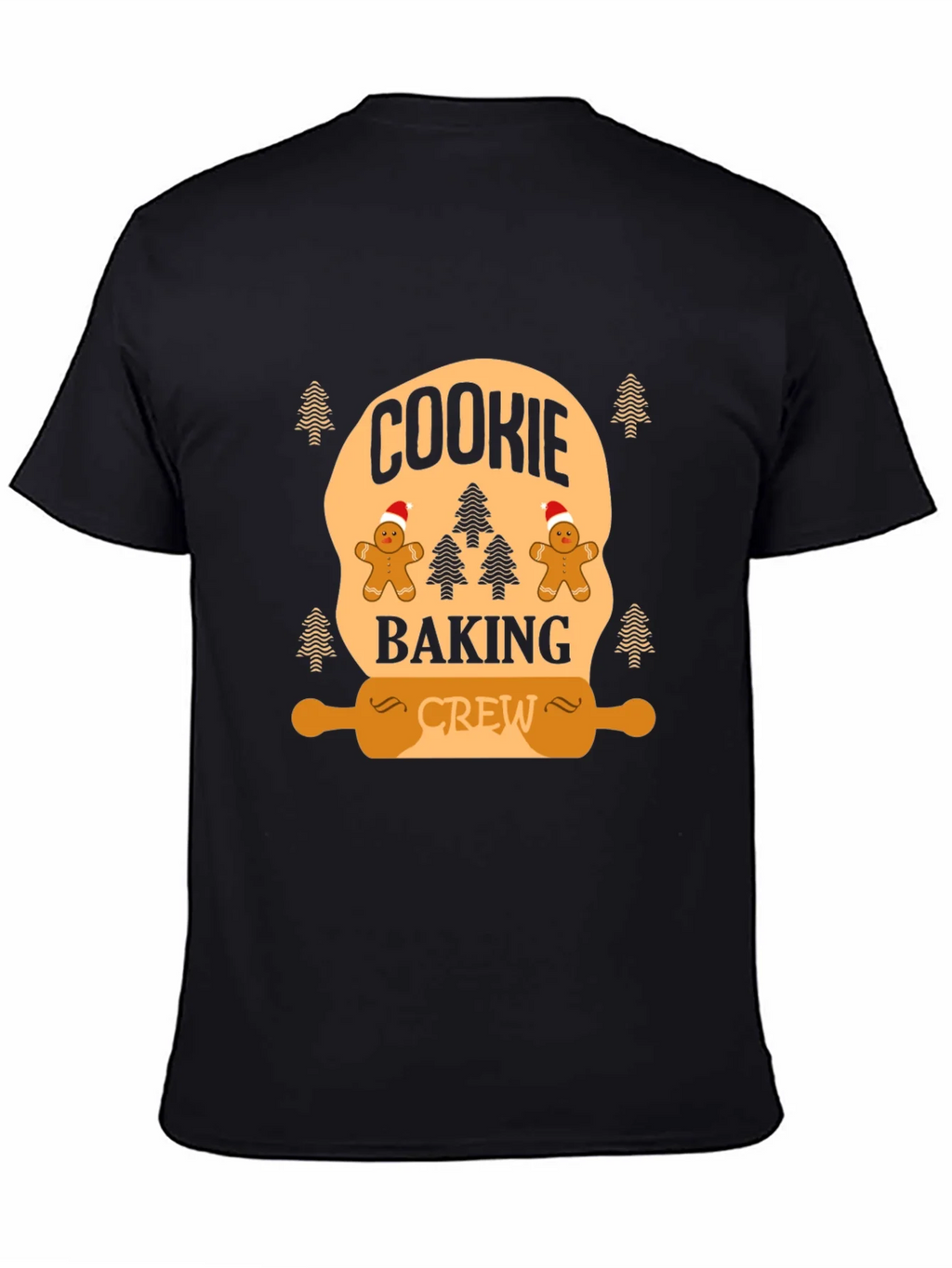 Cookie Baking Crew Black T-Shirt product image 4