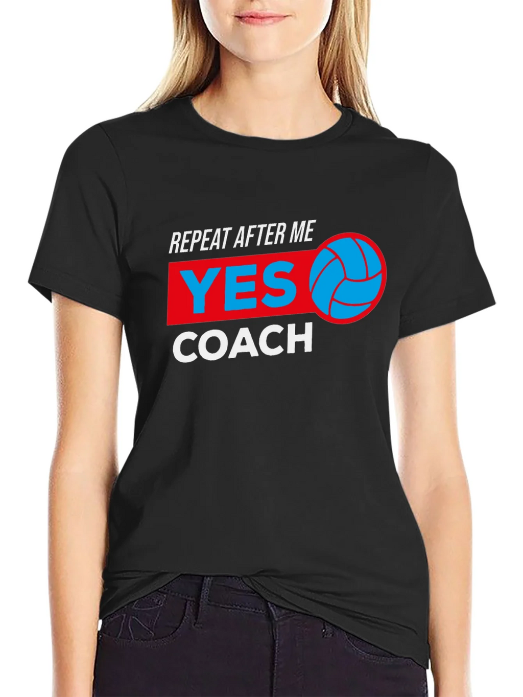 Volleyball Coach Graphic Tee product image 2