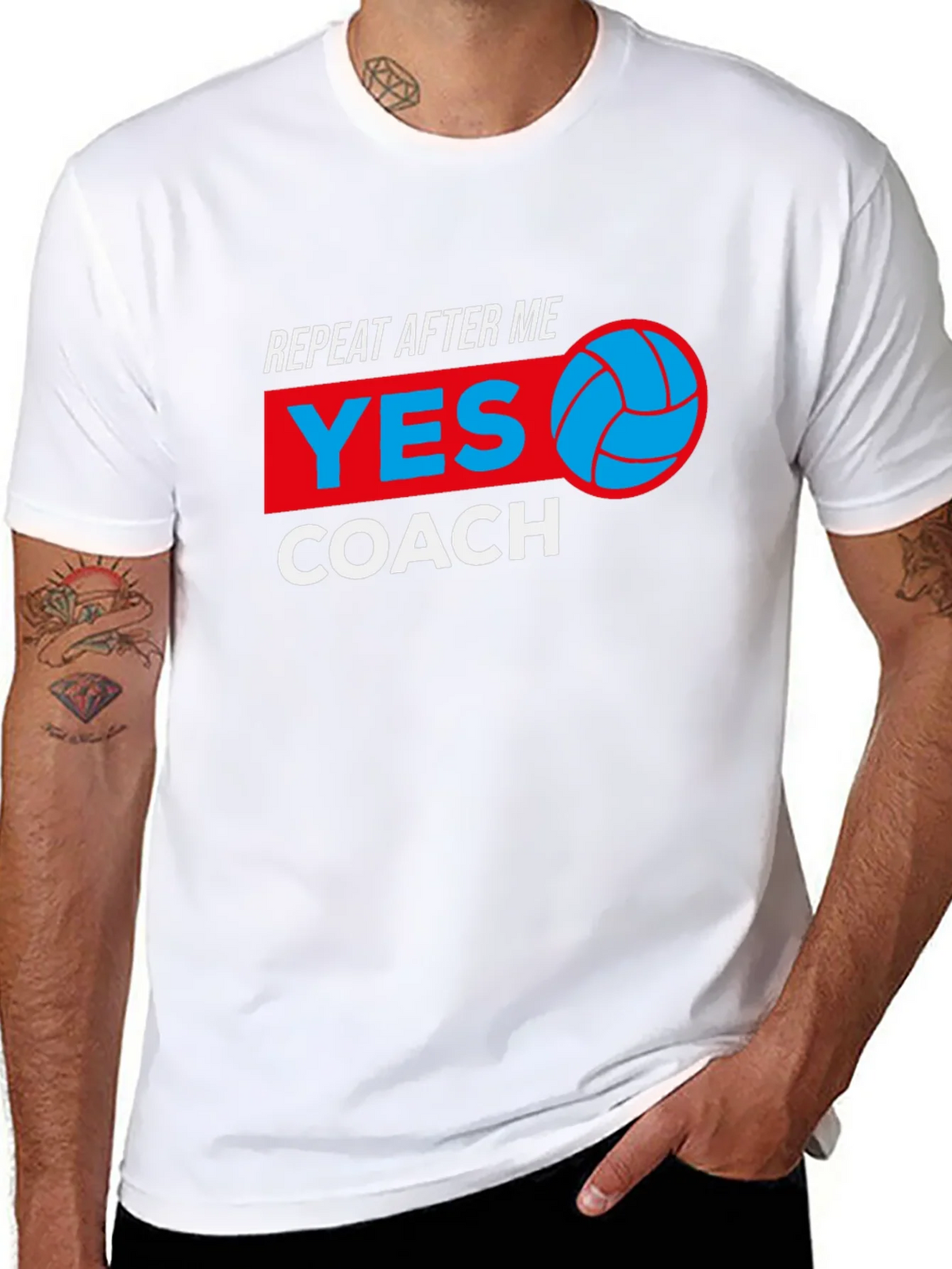 Volleyball Coach Graphic Tee product image 7